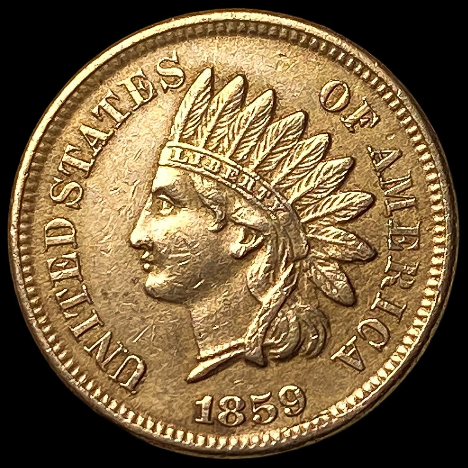 1859 Indian Head Cent UNCIRCULATED (1 of 2)