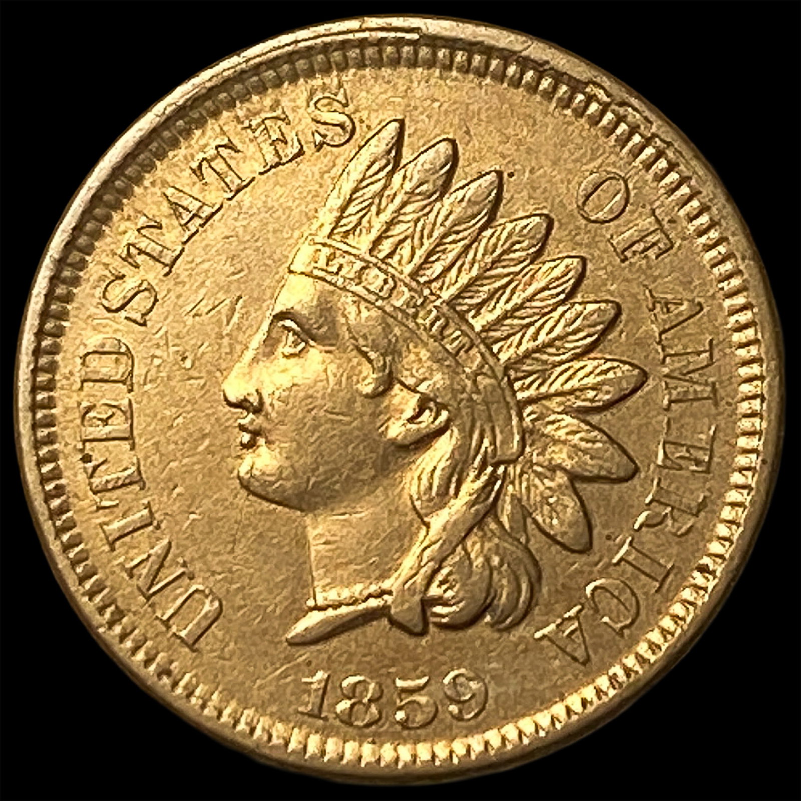 1859 Indian Head Cent UNCIRCULATED (1 of 2)