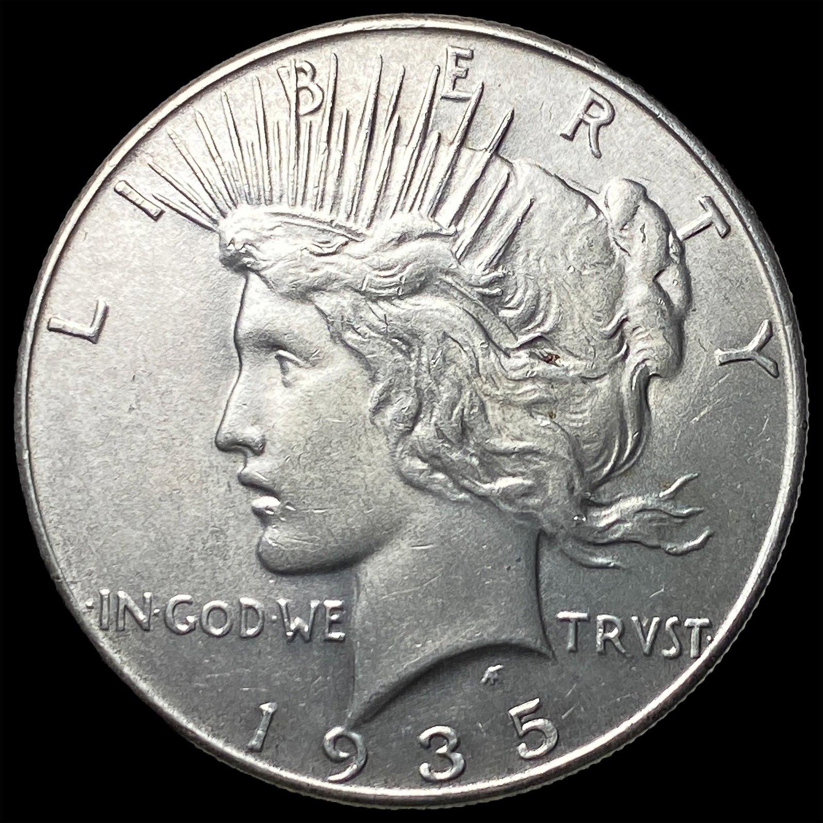 1935 Silver Peace Dollar CHOICE BU: 1935 Silver Peace Dollar CHOICE BU
