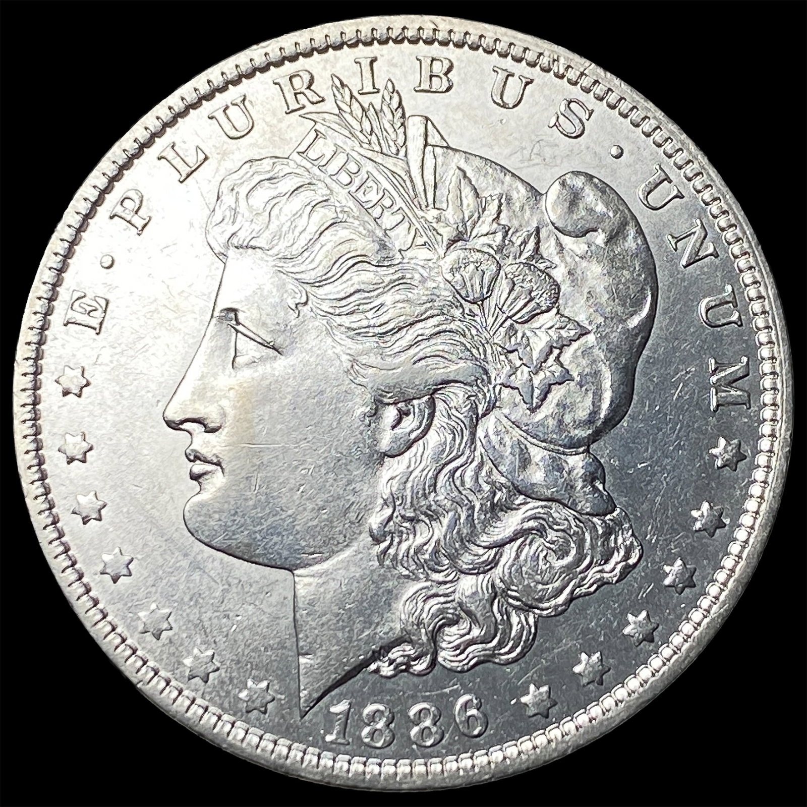 1886-O Silver Morgan Dollar CLOSELY UNCIRCULATED: 1886-O Silver Morgan Dollar CLOSELY UNCIRCULATED