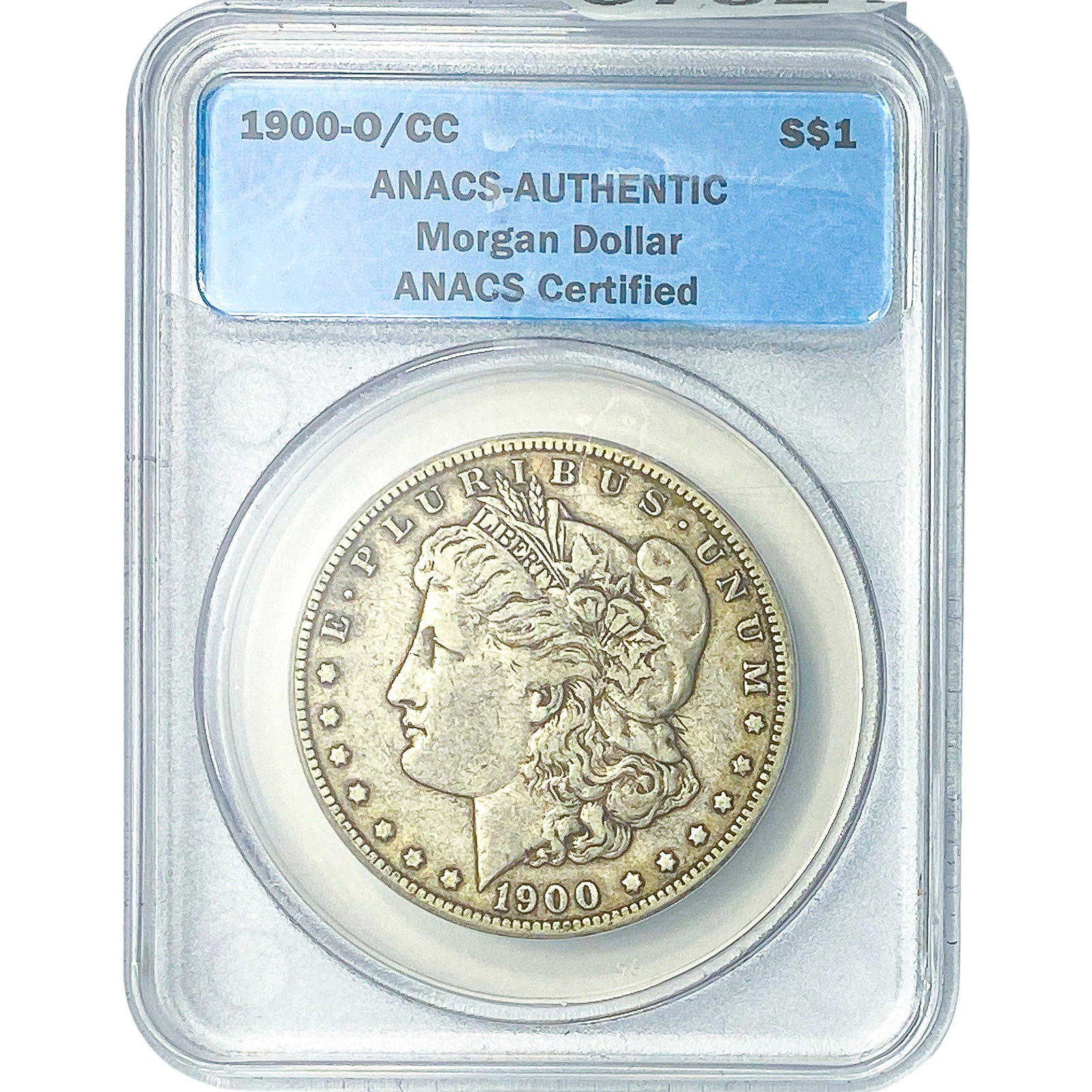 1900-O/CC Morgan Silver Dollar ANACS (1 of 2)
