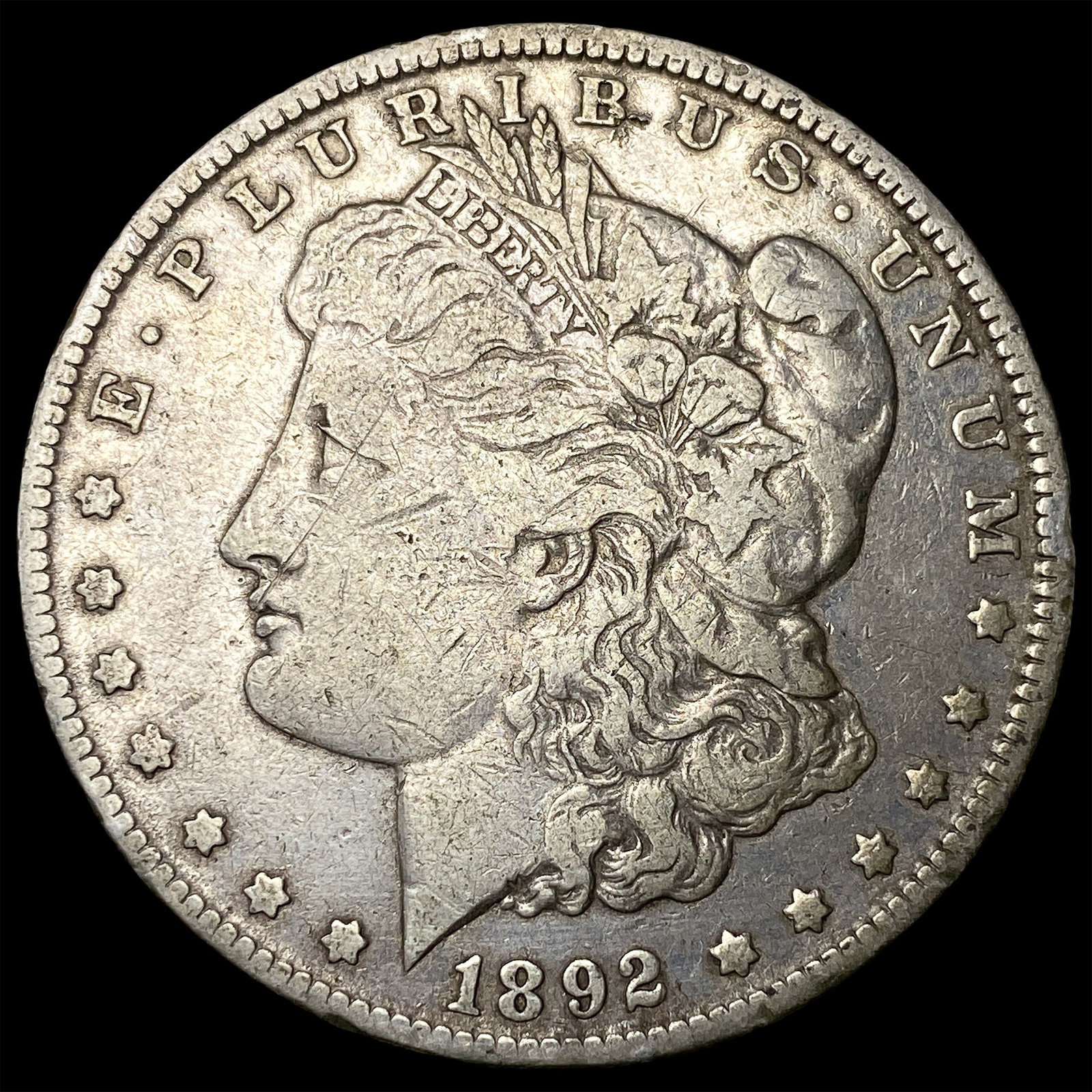 1892-O Silver Morgan Dollar NEARLY UNCIRCULATED: 1892-O Silver Morgan Dollar NEARLY UNCIRCULATED