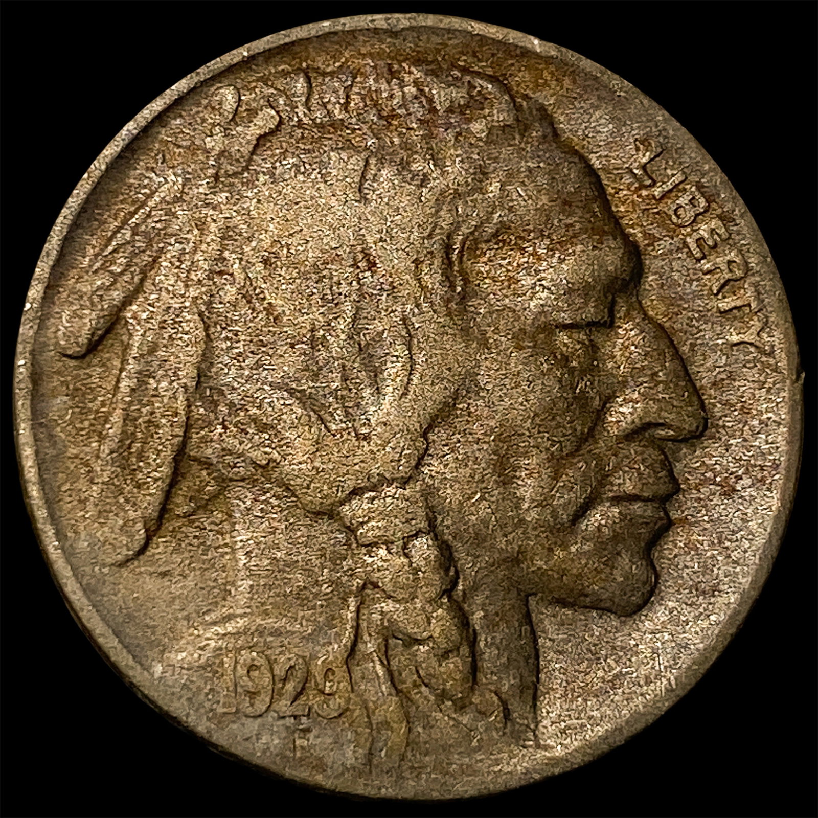 1929-S Buffalo Nickel CLOSELY UNCIRCULATED (1 of 2)