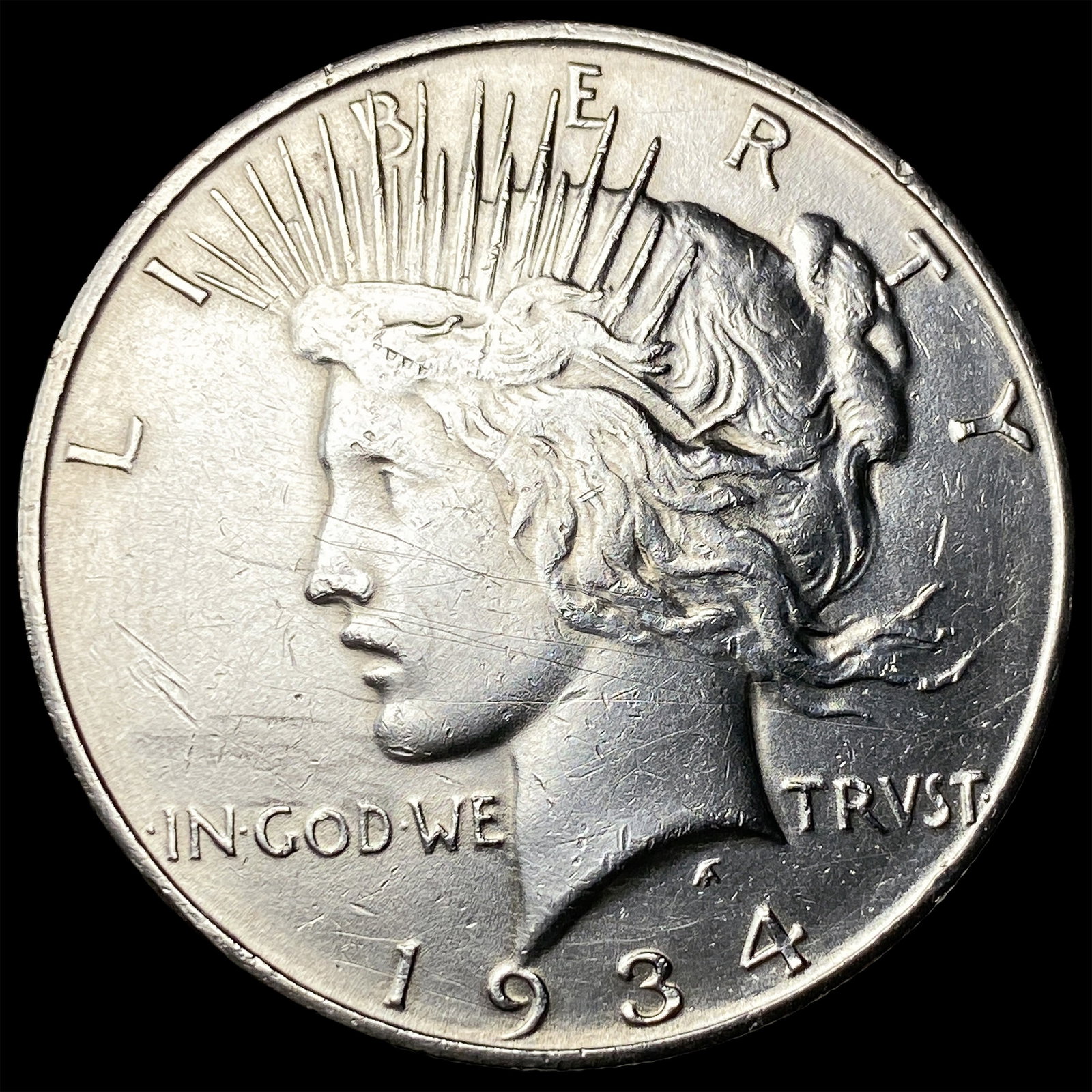 1934 Silver Peace Dollar HIGH GRADE (1 of 2)