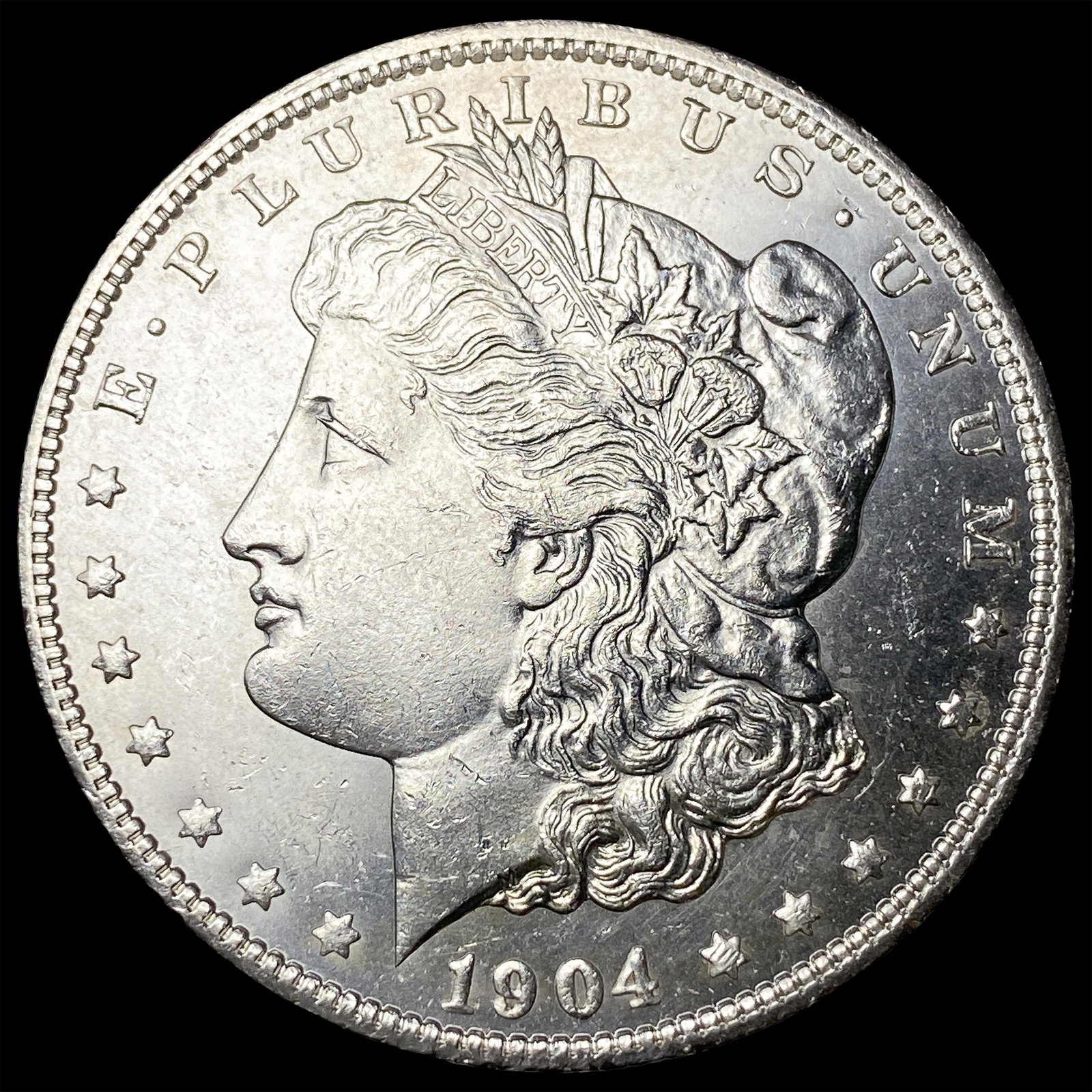 1904-O Silver Morgan Dollar UNCIRCULATED: 1904-O Silver Morgan Dollar UNCIRCULATED