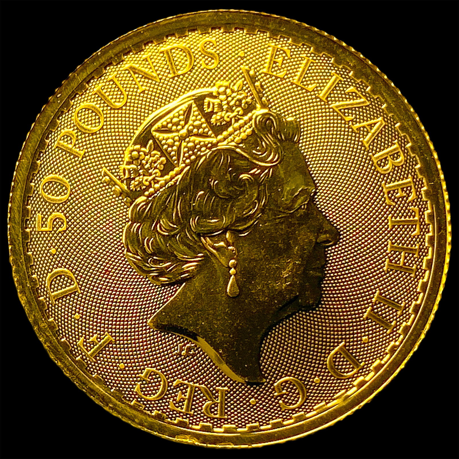 2021 Gold 1/2 oz Britannia Â£50 GEM PROOF (1 of 2)