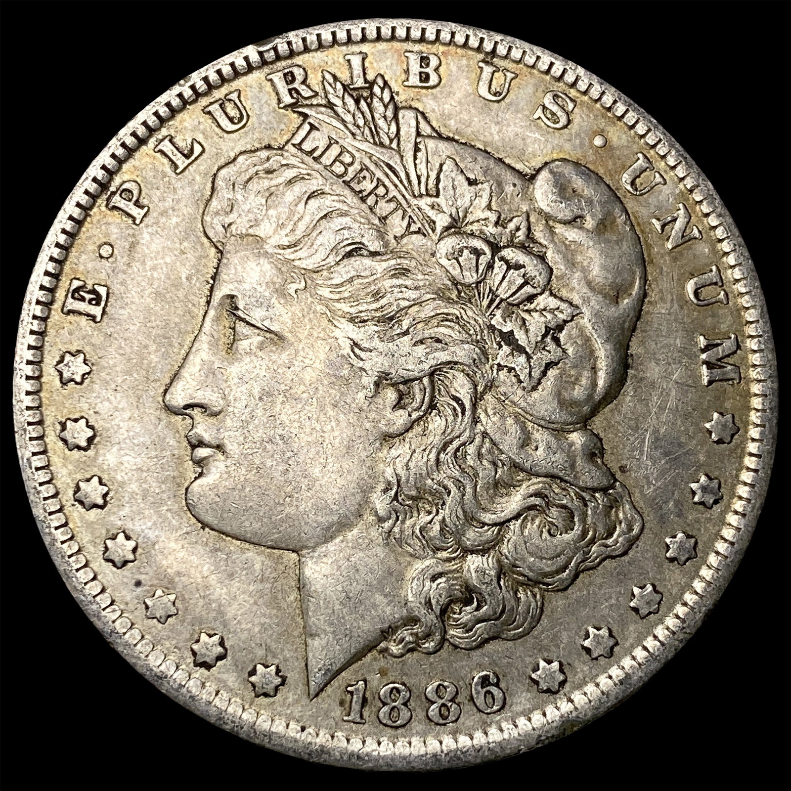 1886-O Silver Morgan Dollar NEARLY UNCIRCULATED: 1886-O Silver Morgan Dollar NEARLY UNCIRCULATED