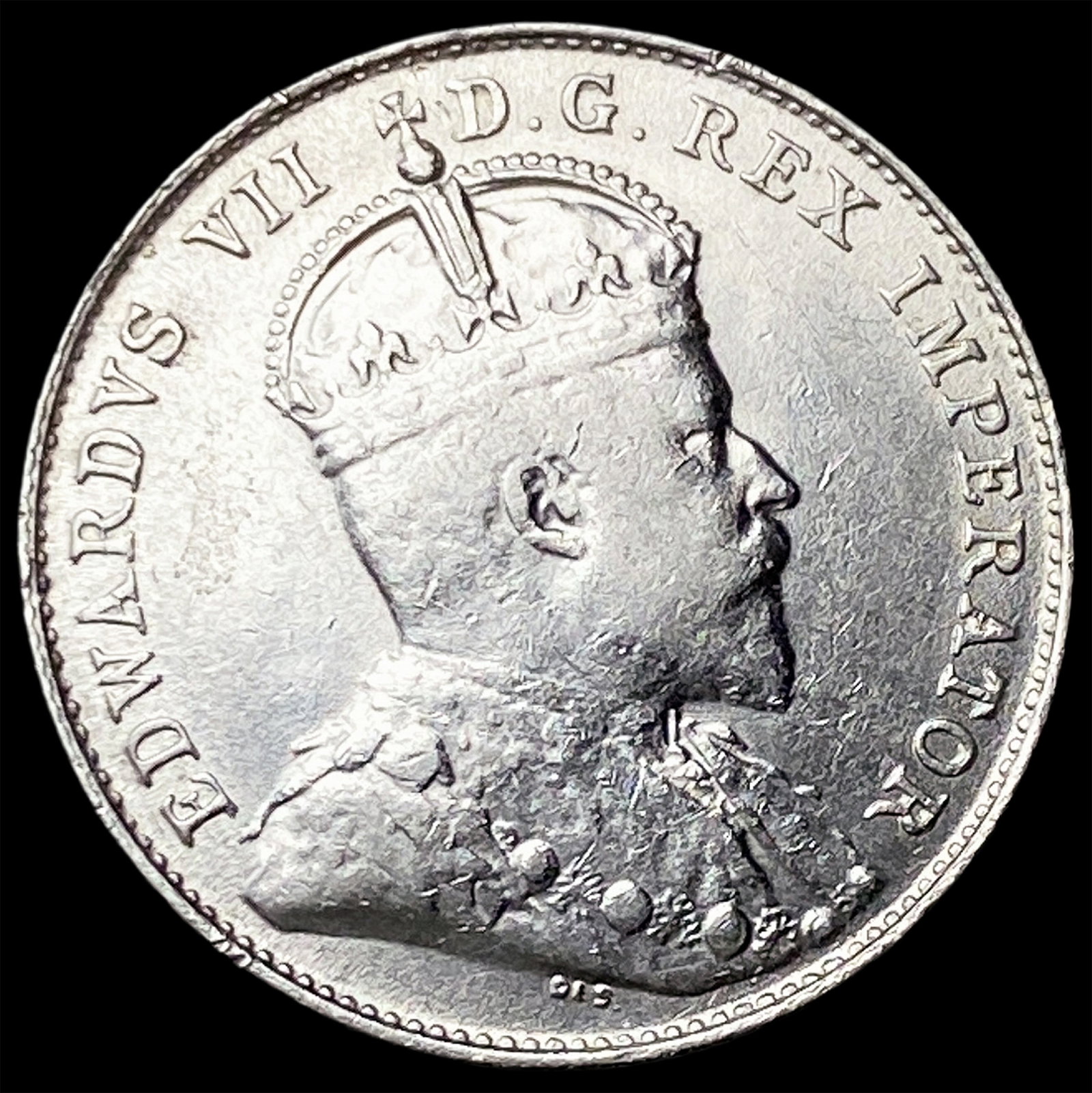 1903 Canada Silver 10 Cents H Mint Mark NEARLY UNCIRCULATED (1 of 2)