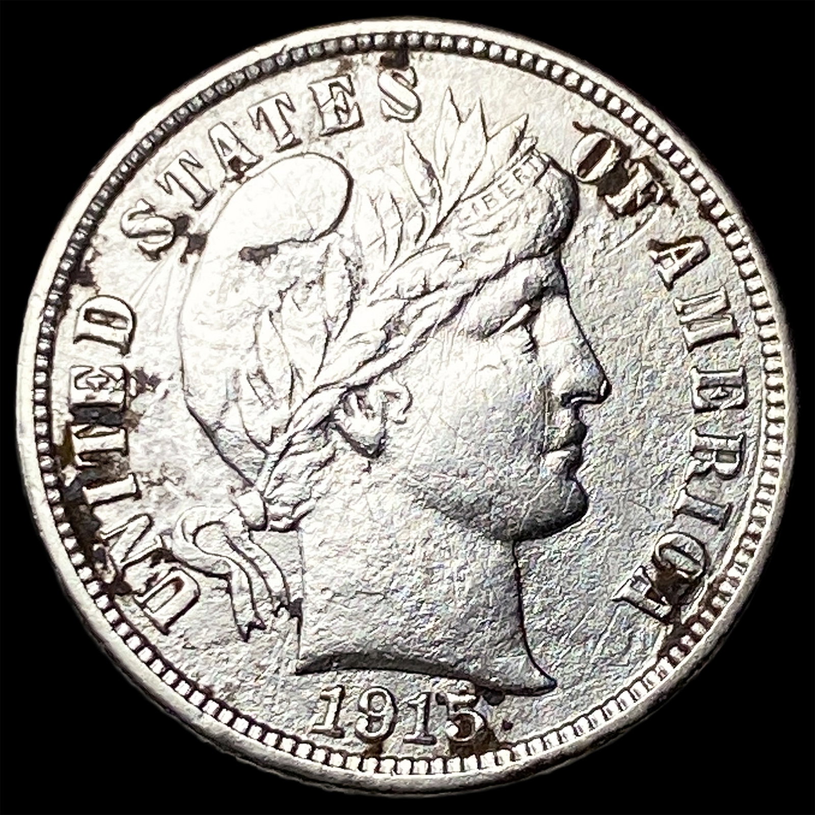 1915 Barber Dime HIGH GRADE (1 of 2)