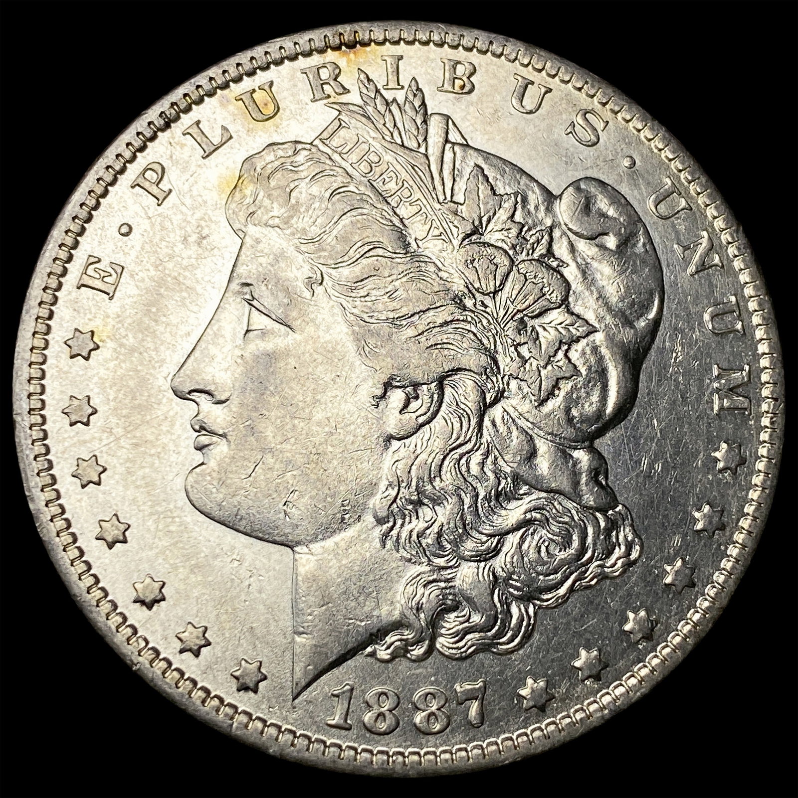 1887-O Silver Morgan Dollar CLOSELY UNCIRCULATED: 1887-O Silver Morgan Dollar CLOSELY UNCIRCULATED