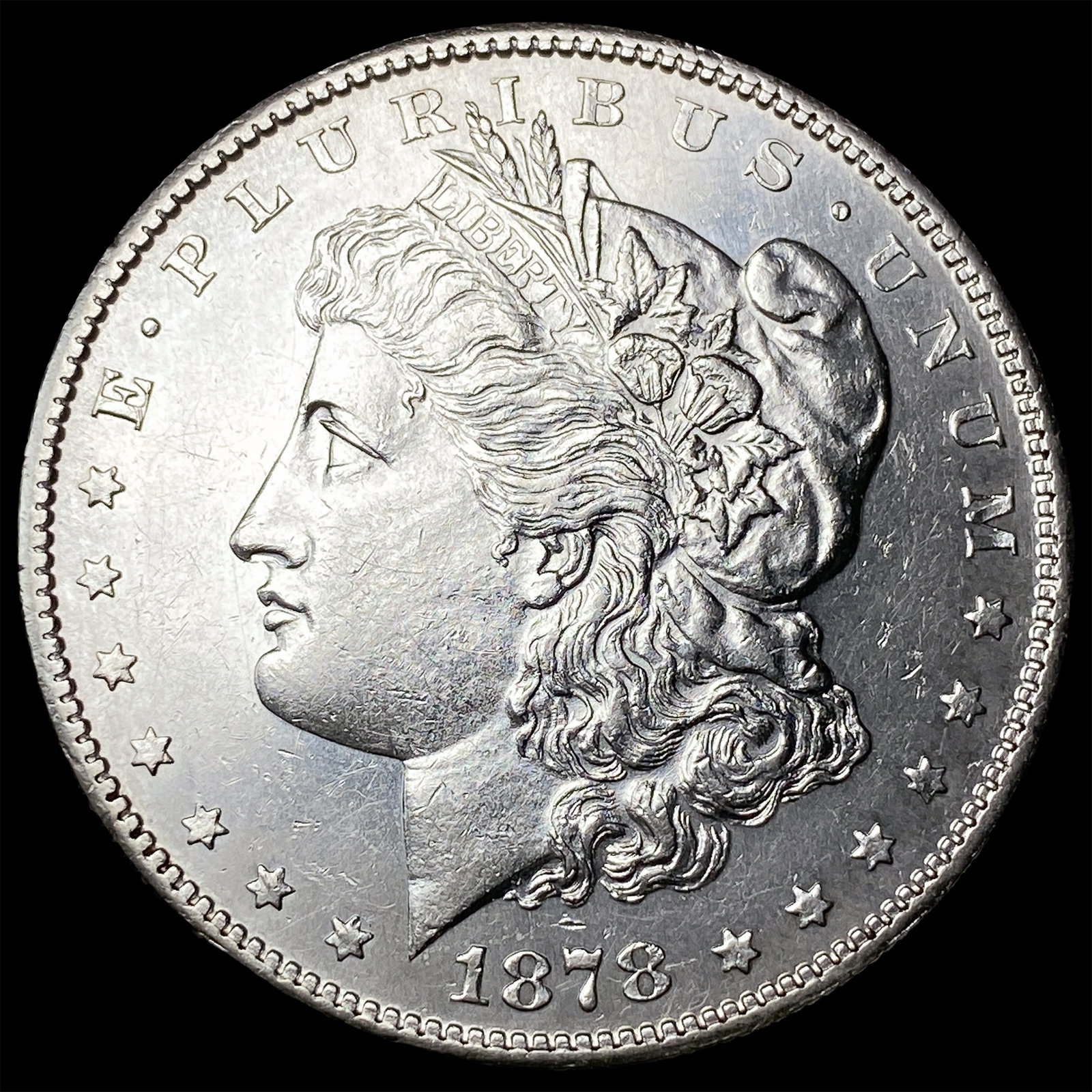 1878-S Silver Morgan Dollar UNCIRCULATED: 1878-S Silver Morgan Dollar UNCIRCULATED