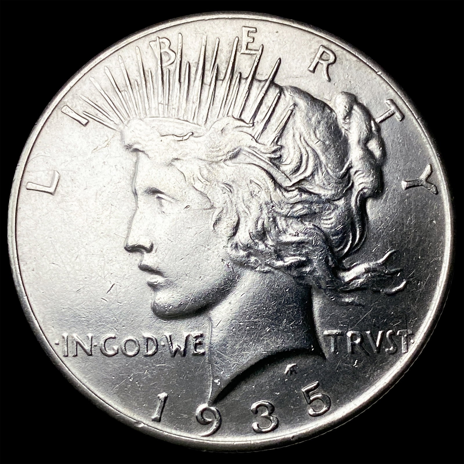 1935 Silver Peace Dollar UNCIRCULATED: 1935 Silver Peace Dollar UNCIRCULATED