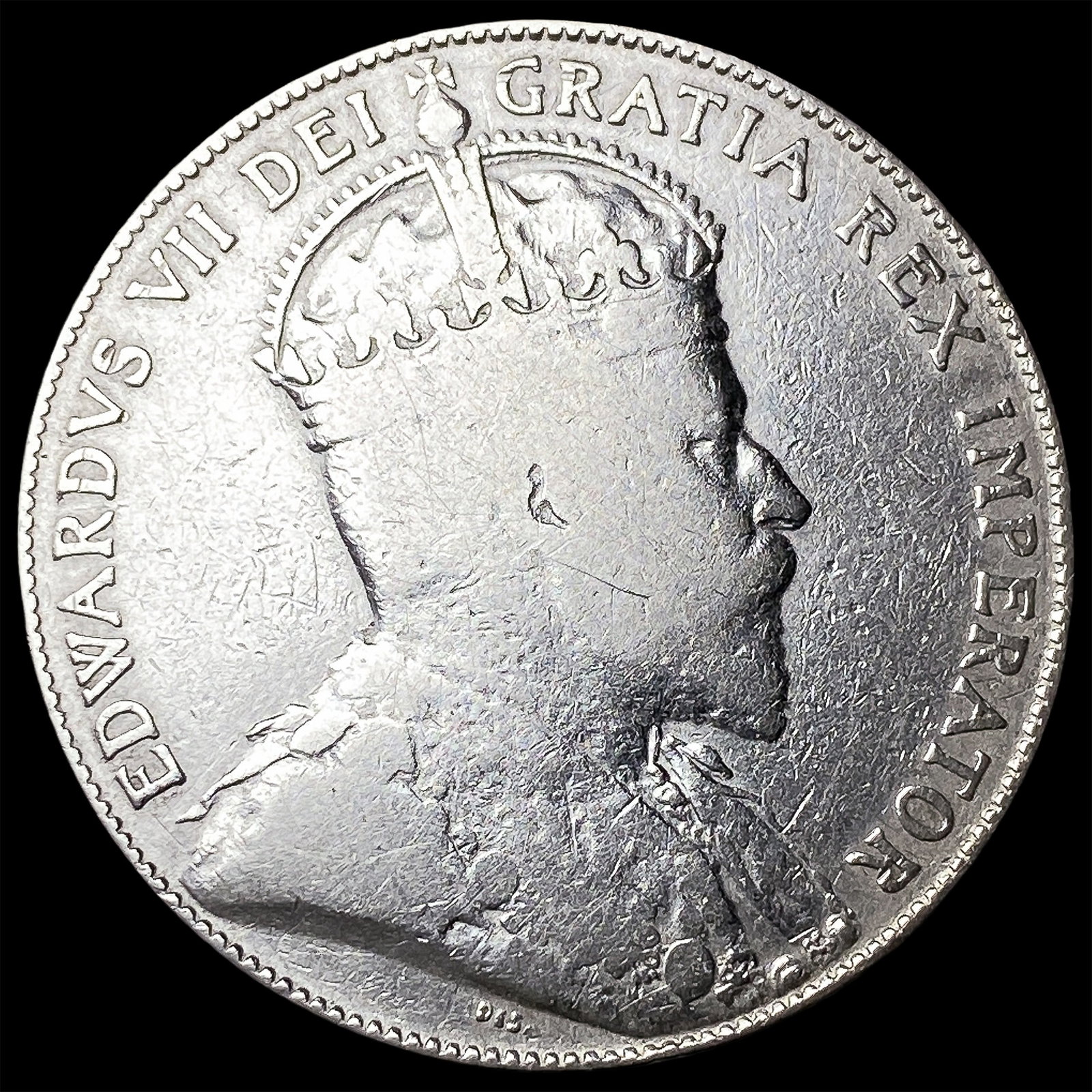 1910 Canada Silver 50 Cents NEARLY UNCIRCULATED (1 of 2)