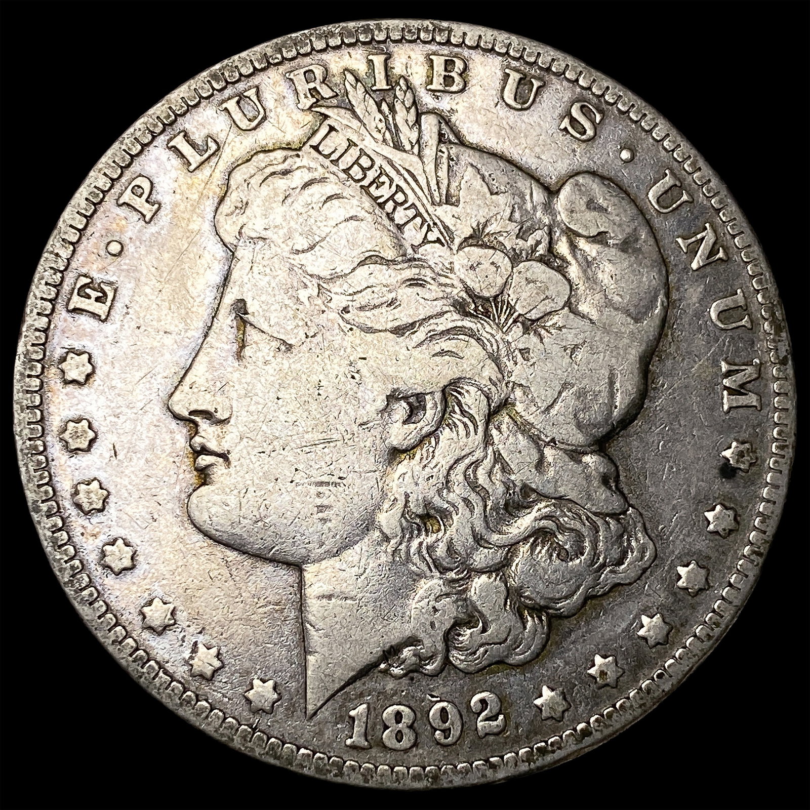 1892-O Silver Morgan Dollar ABOUT UNCIRCULATED: 1892-O Silver Morgan Dollar ABOUT UNCIRCULATED