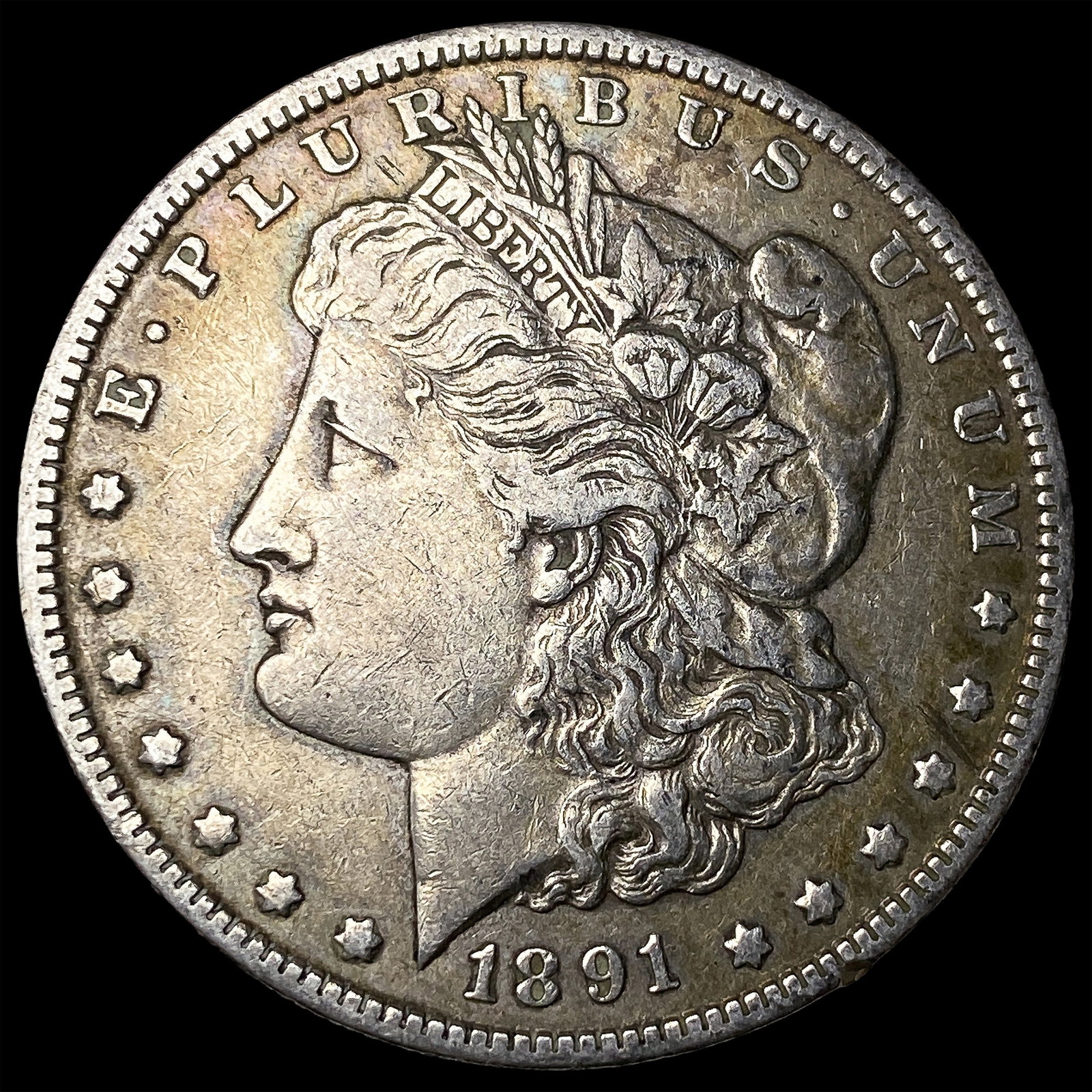 1891-O Silver Morgan Dollar NEARLY UNCIRCULATED: 1891-O Silver Morgan Dollar NEARLY UNCIRCULATED