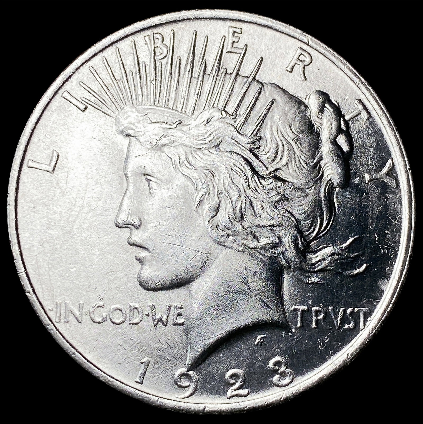1923 Silver Peace Dollar UNCIRCULATED: 1923 Silver Peace Dollar UNCIRCULATED