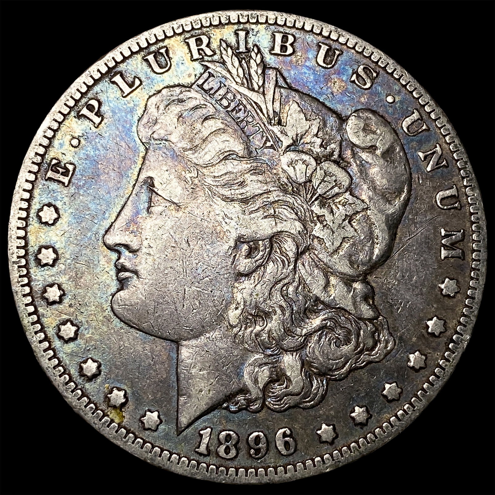 1896-O Silver Morgan Dollar NEARLY UNCIRCULATED: 1896-O Silver Morgan Dollar NEARLY UNCIRCULATED
