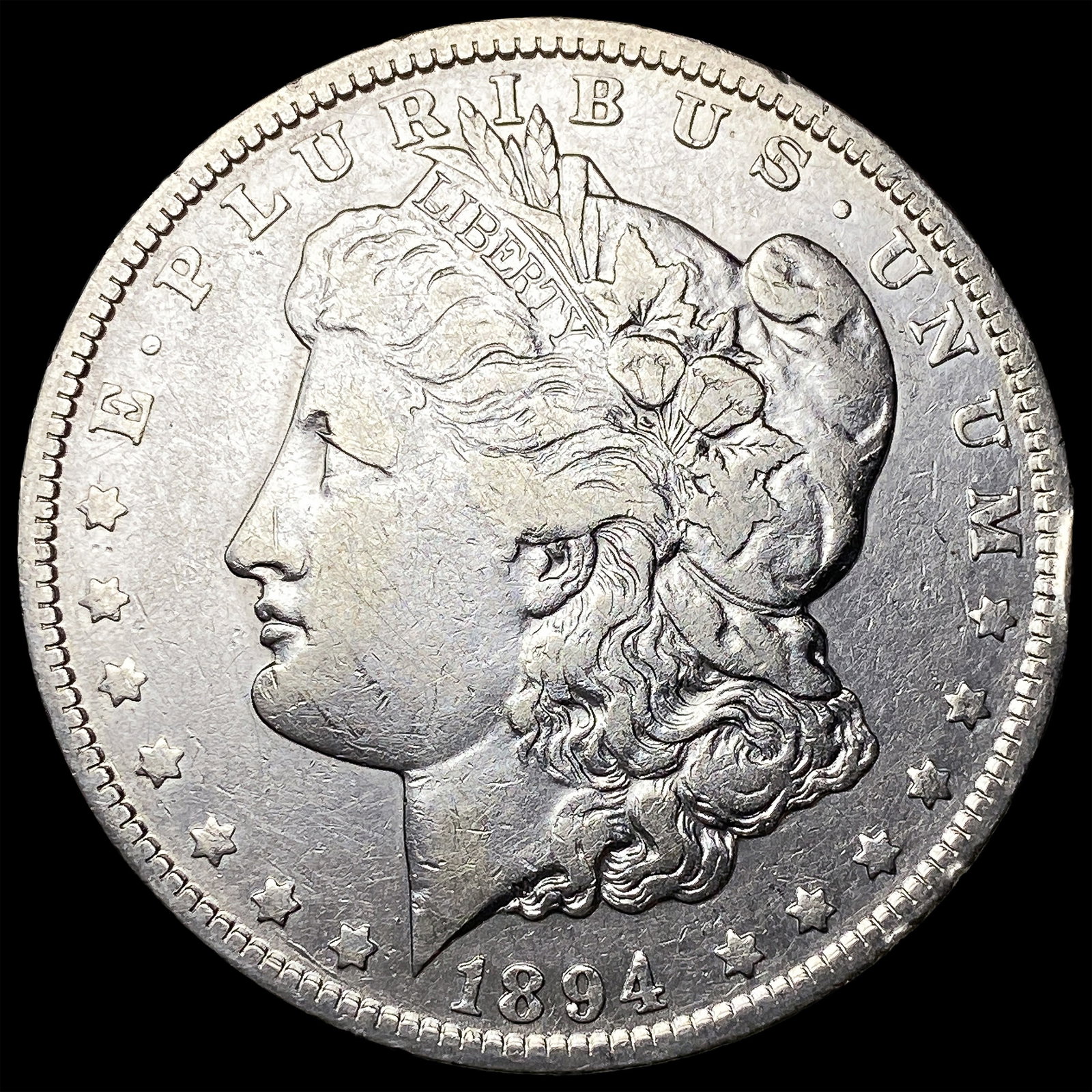 1894-O Silver Morgan Dollar CLOSELY UNCIRCULATED: 1894-O Silver Morgan Dollar CLOSELY UNCIRCULATED