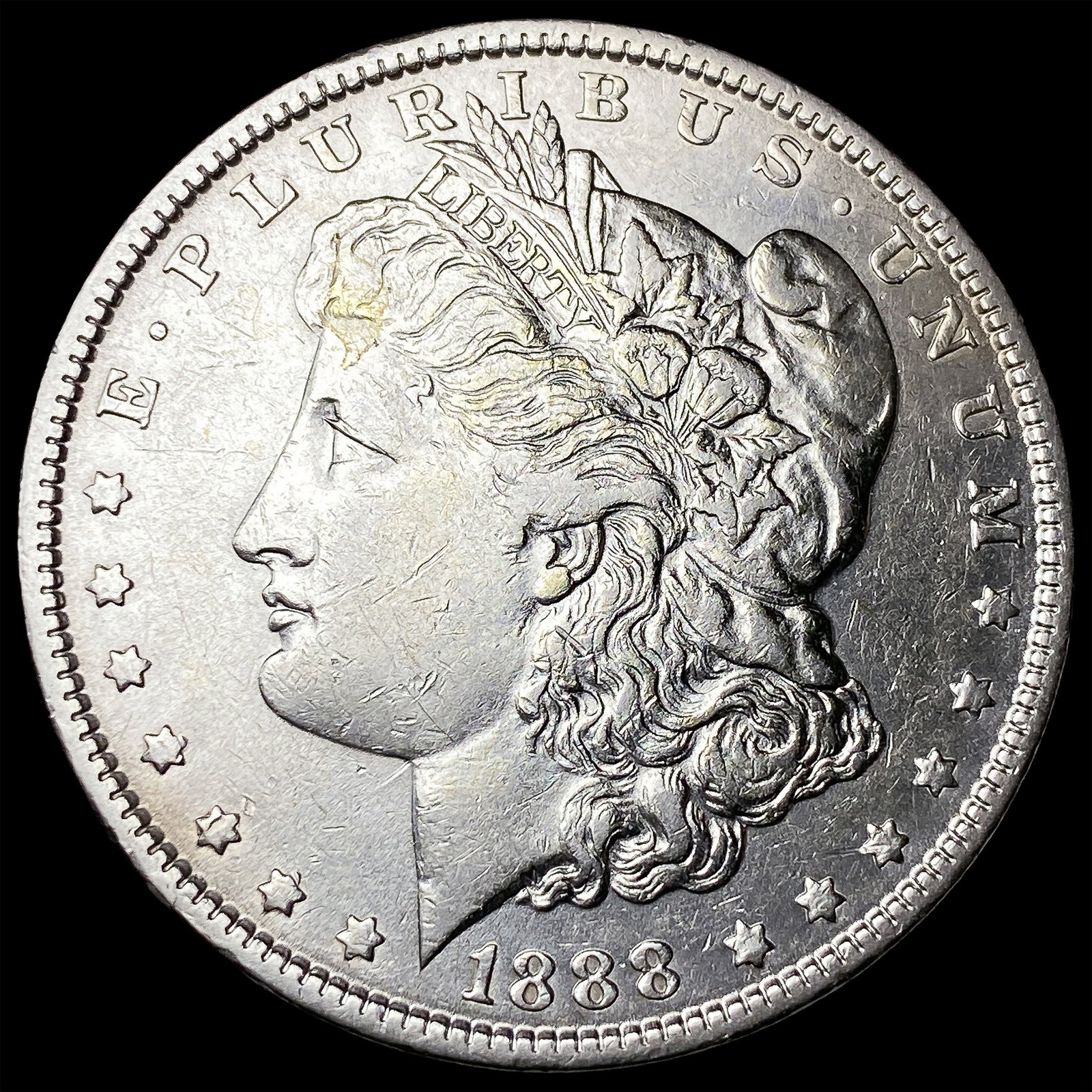 1888 Silver Morgan Dollar CLOSELY UNCIRCULATED (1 of 2)