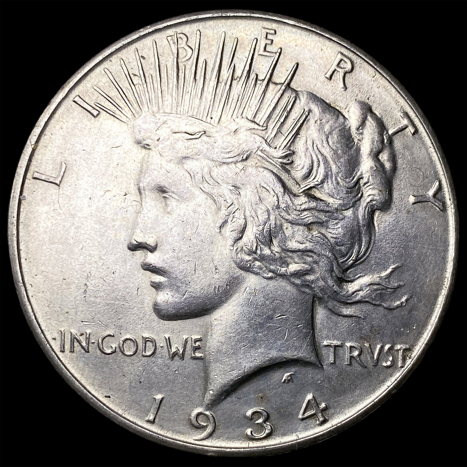 1934-D Silver Peace Dollar HIGH GRADE (1 of 2)