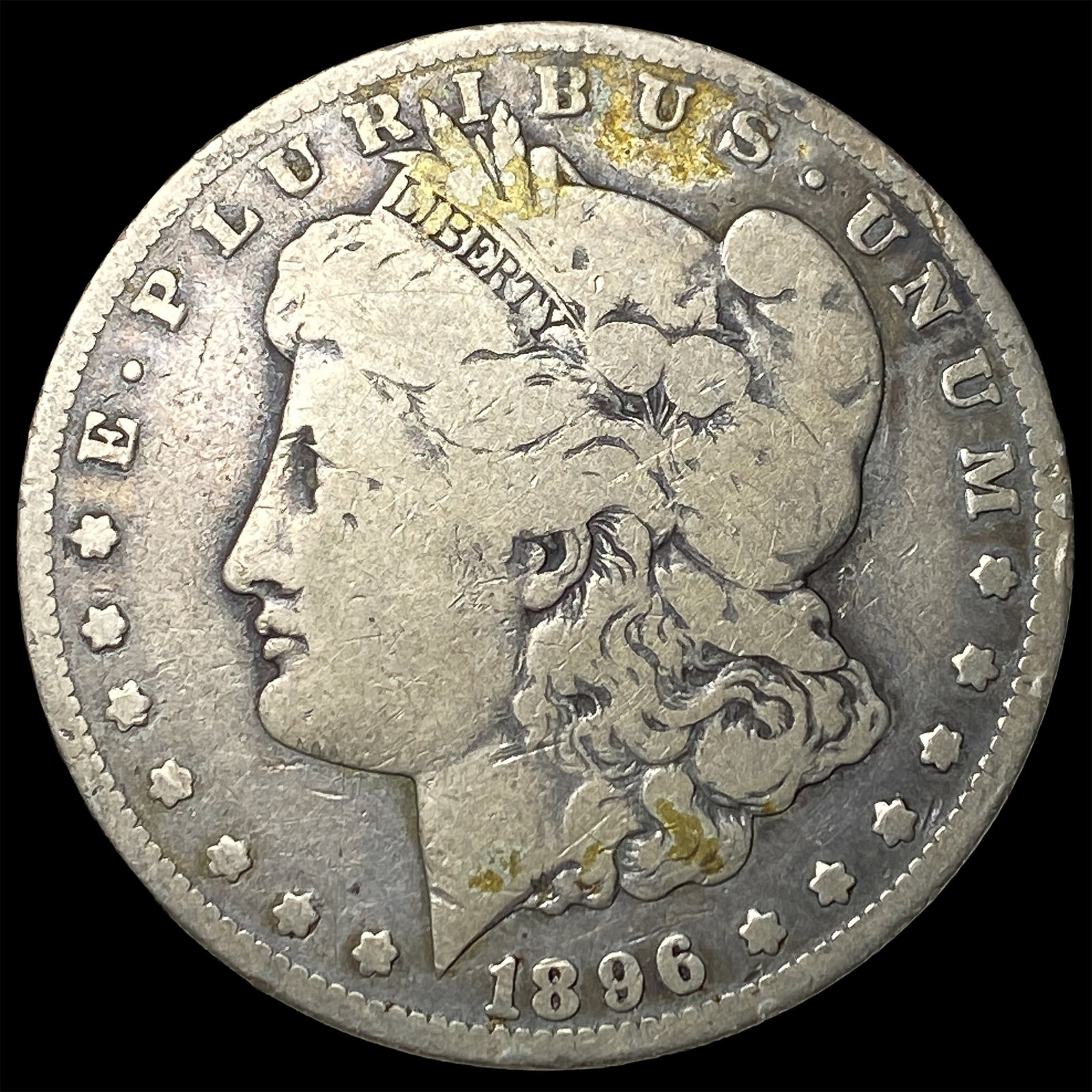 1896-S Silver Morgan Dollar LIGHTLY CIRCULATED (1 of 2)
