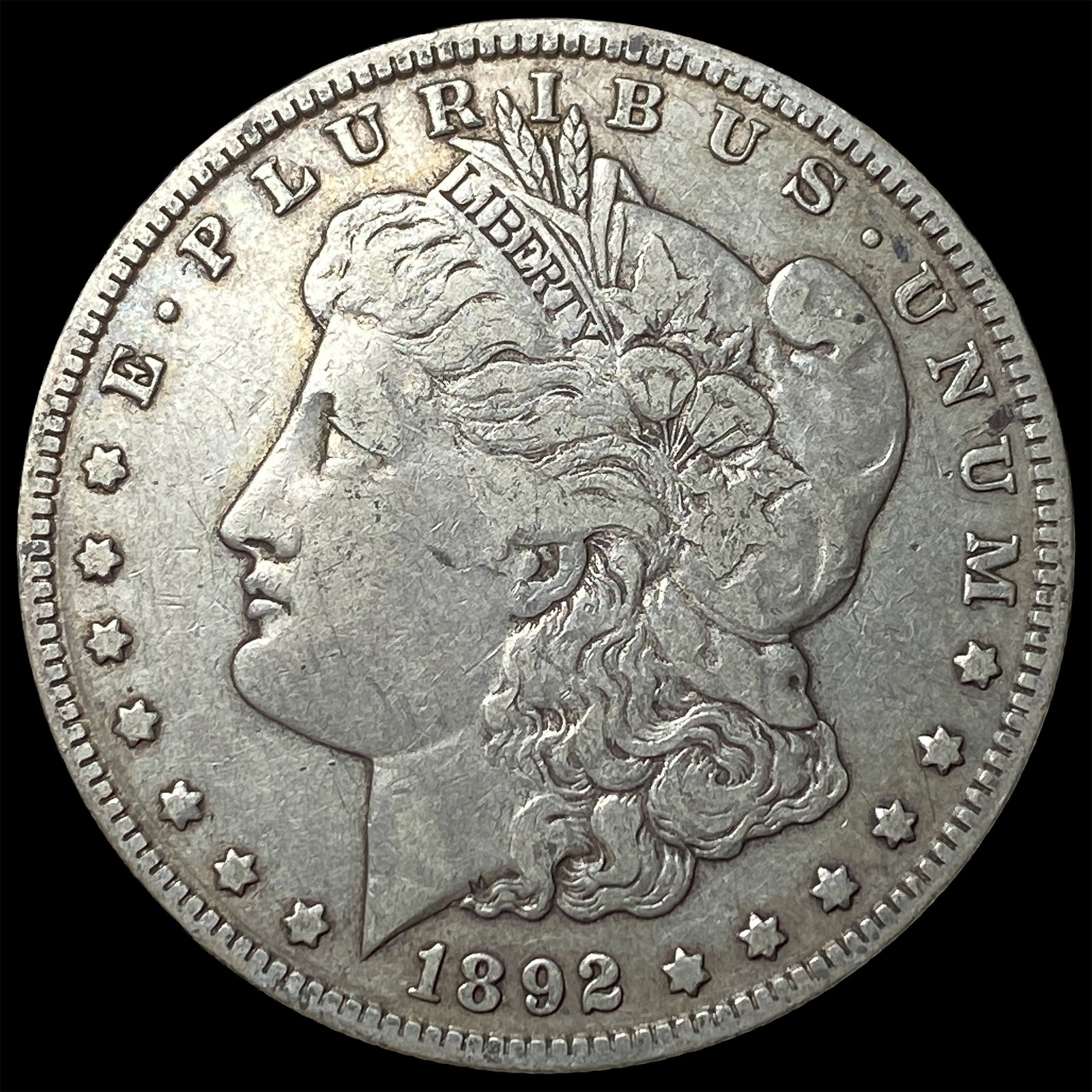 1892-O Silver Morgan Dollar NEARLY UNCIRCULATED: 1892-O Silver Morgan Dollar NEARLY UNCIRCULATED