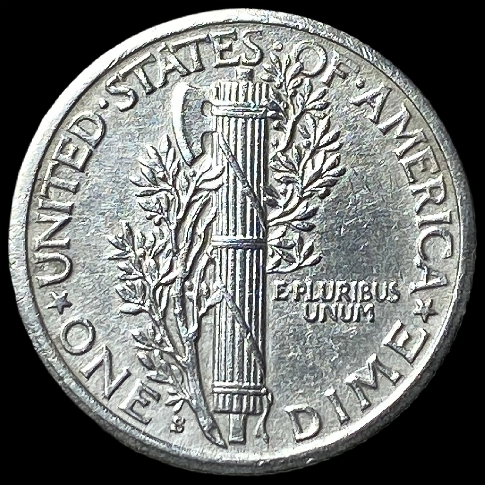 1924-S Silver Mercury Dime UNCIRCULATED - 2