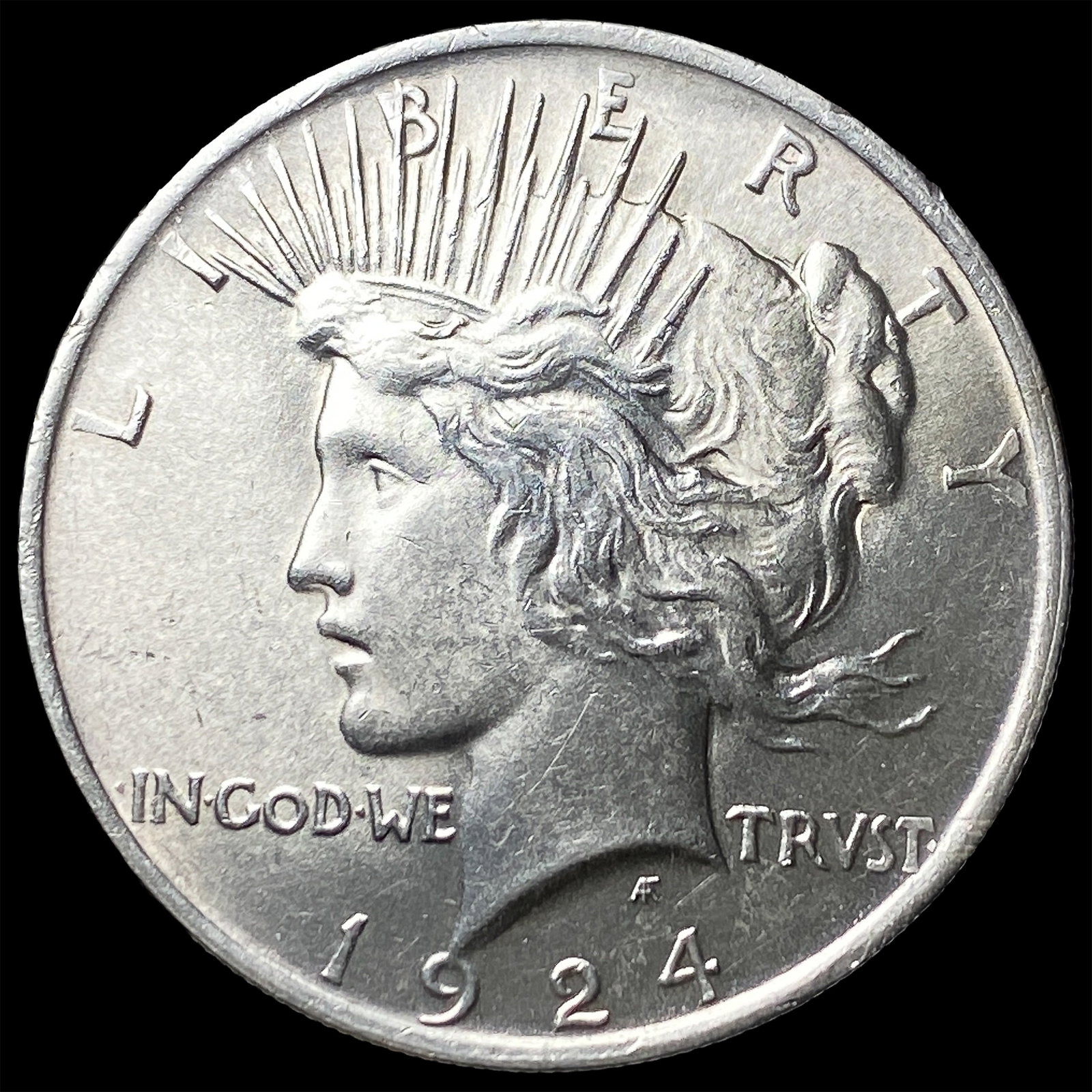 1924 Silver Peace Dollar UNCIRCULATED (1 of 2)