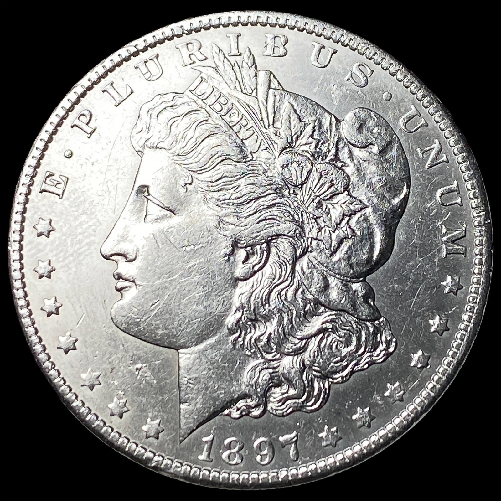 1897-S Silver Morgan Dollar UNCIRCULATED: 1897-S Silver Morgan Dollar UNCIRCULATED