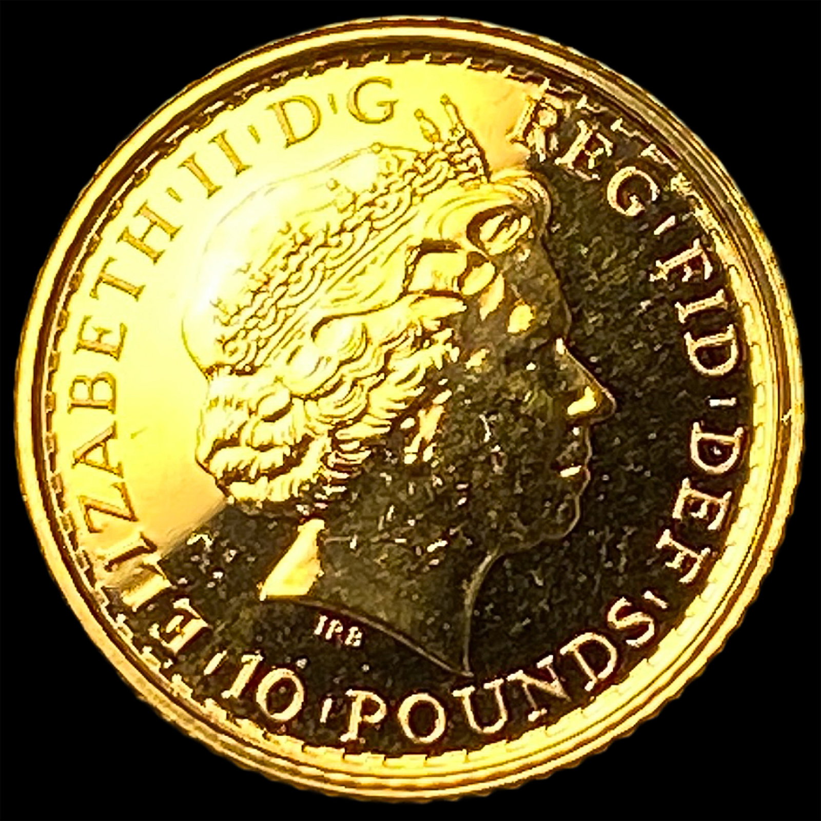 2013 Gold 1/10 oz Britannia Ã‚Â£10 SUPERB GEM BU (1 of 2)
