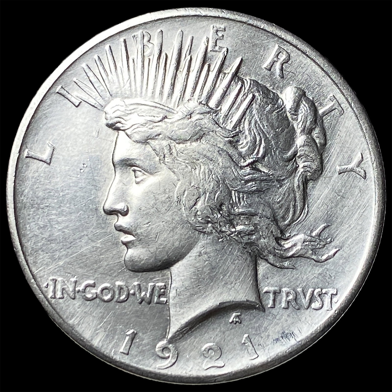 1921 Silver Peace Dollar UNCIRCULATED (1 of 2)
