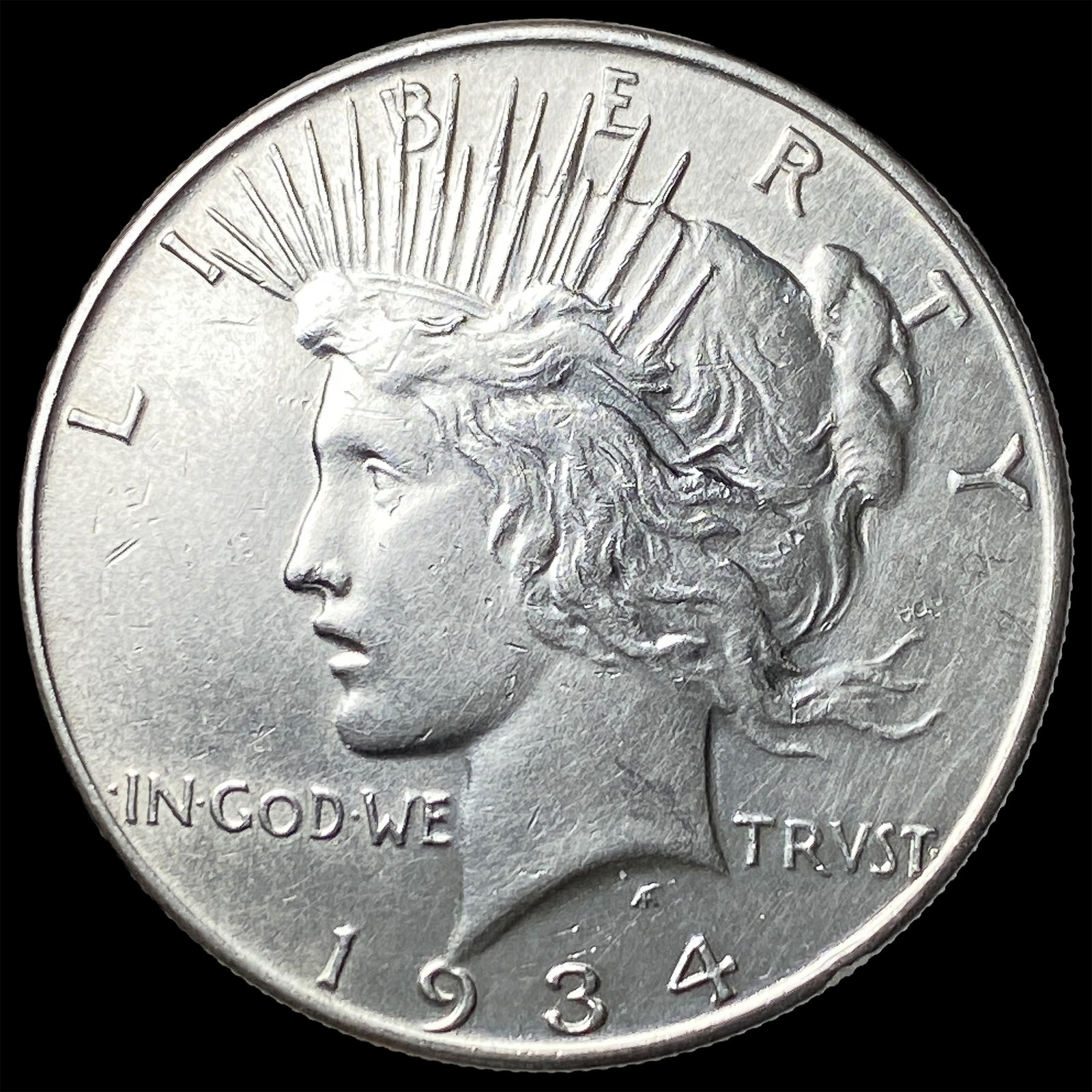 1934 Silver Peace Dollar UNCIRCULATED (1 of 2)