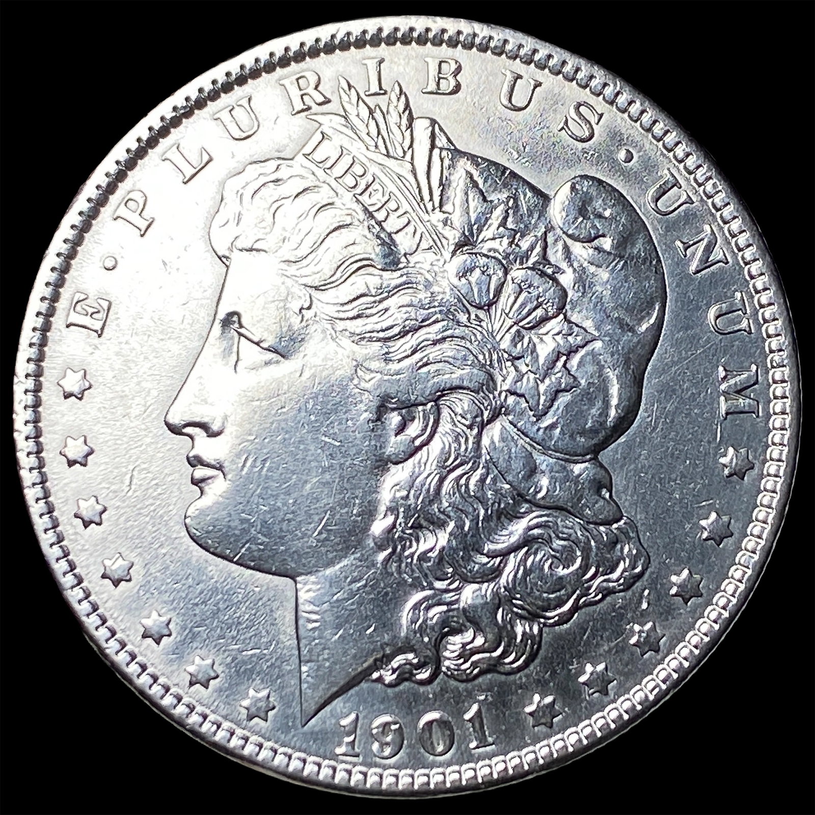 1901 Morgan Silver Dollar NEARLY UNCIRCULATED (1 of 2)