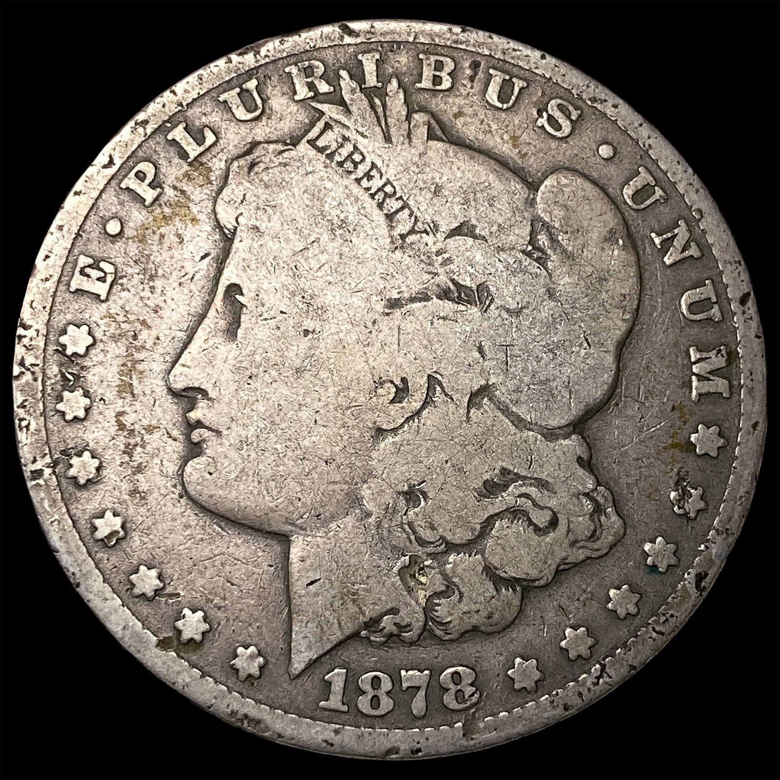 1878-CC Silver Morgan Dollar NICELY CIRCULATED (1 of 2)