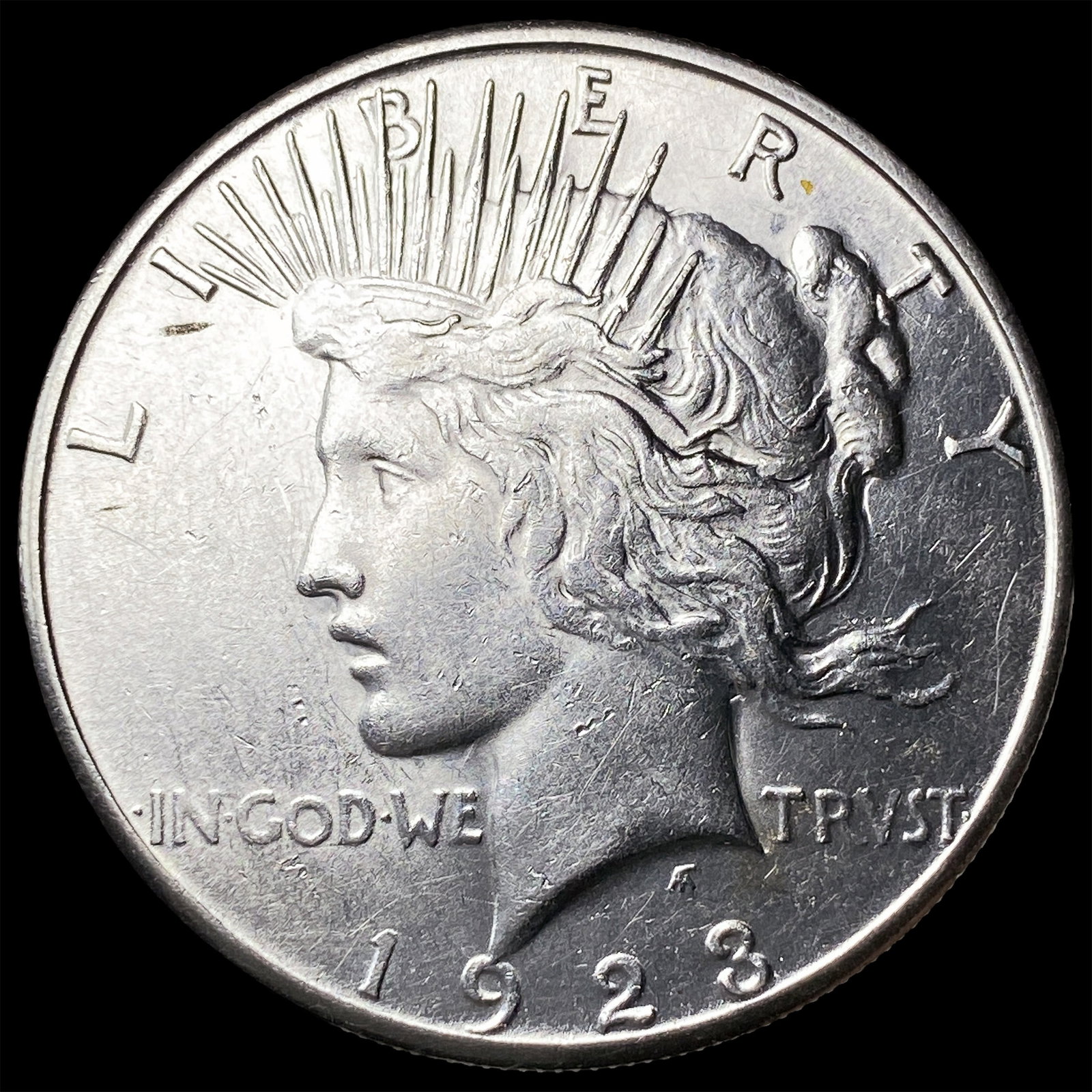 1923-S Silver Peace Dollar UNCIRCULATED (1 of 2)