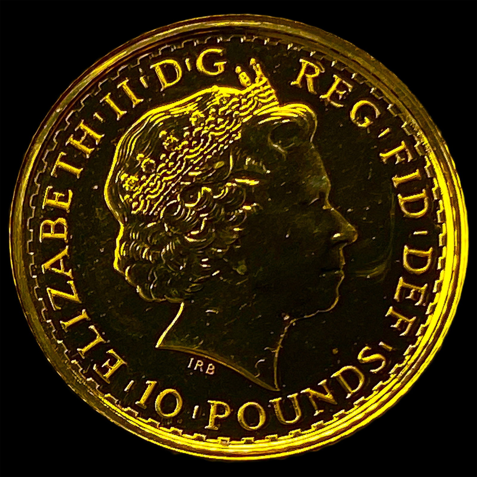2012 Gold 1/10 oz Britannia Ã‚Â£10 SUPERB GEM BU (1 of 2)
