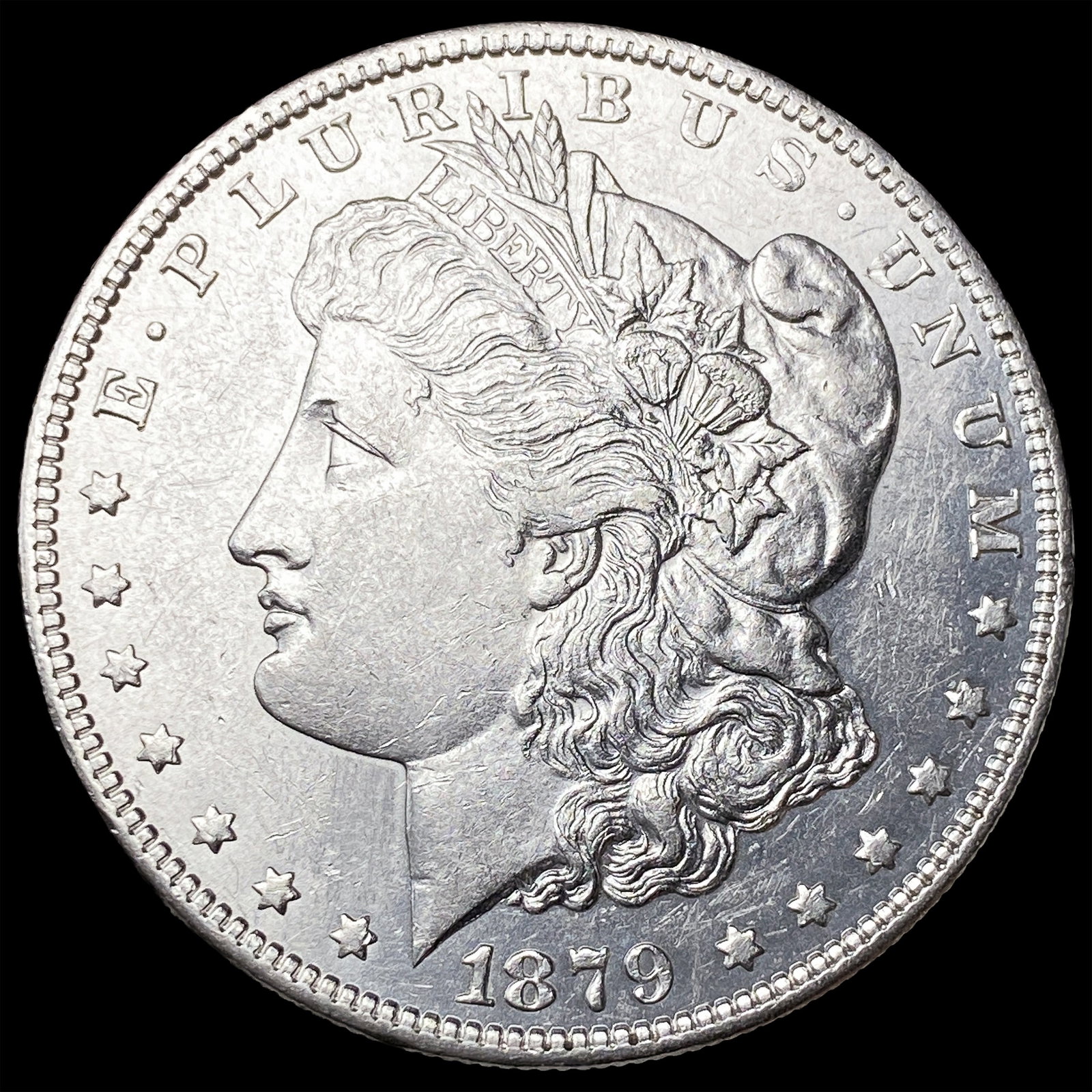 1879-S Silver Morgan Dollar CHOICE AU (1 of 2)