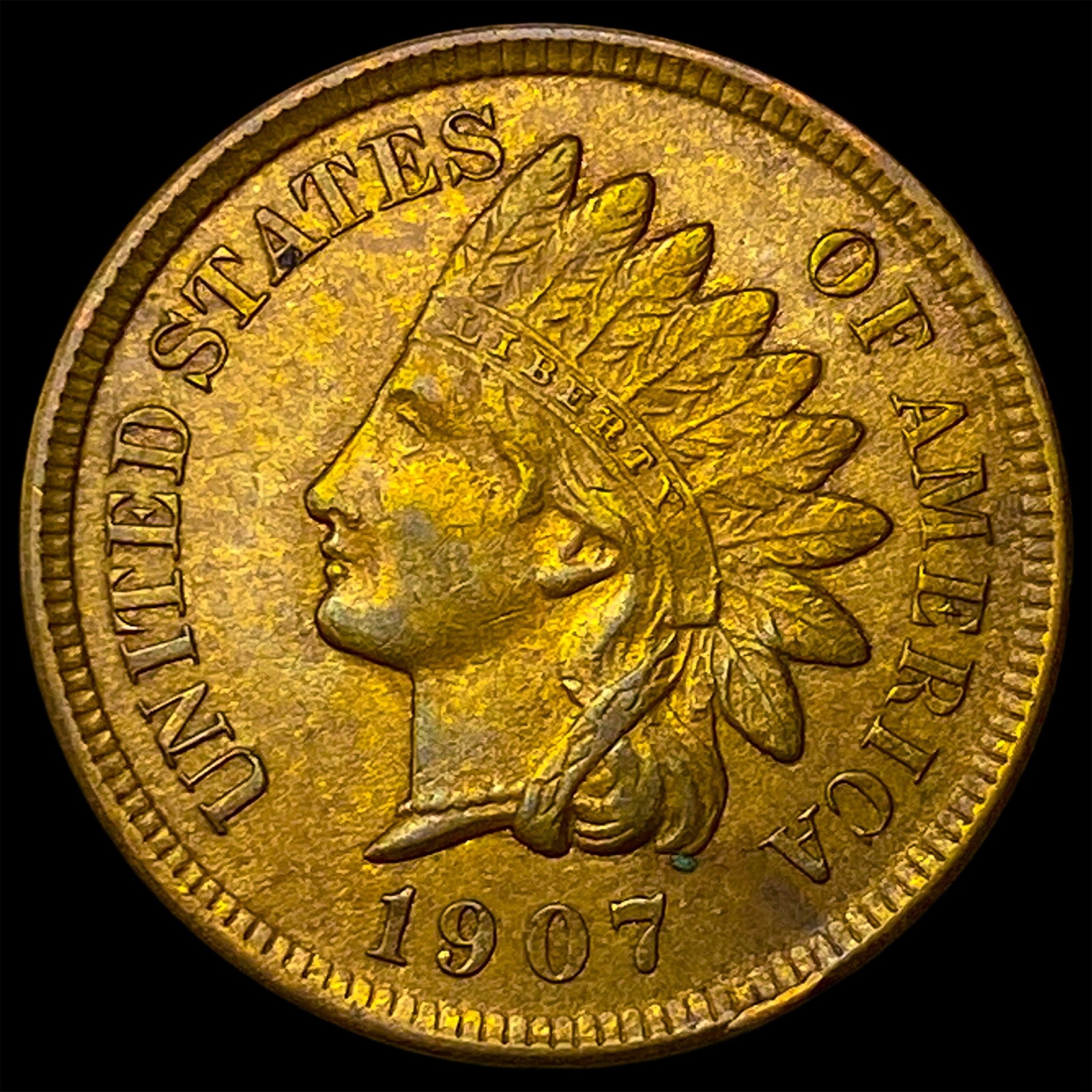 1907 Indian Head Cent UNCIRCULATED (1 of 2)