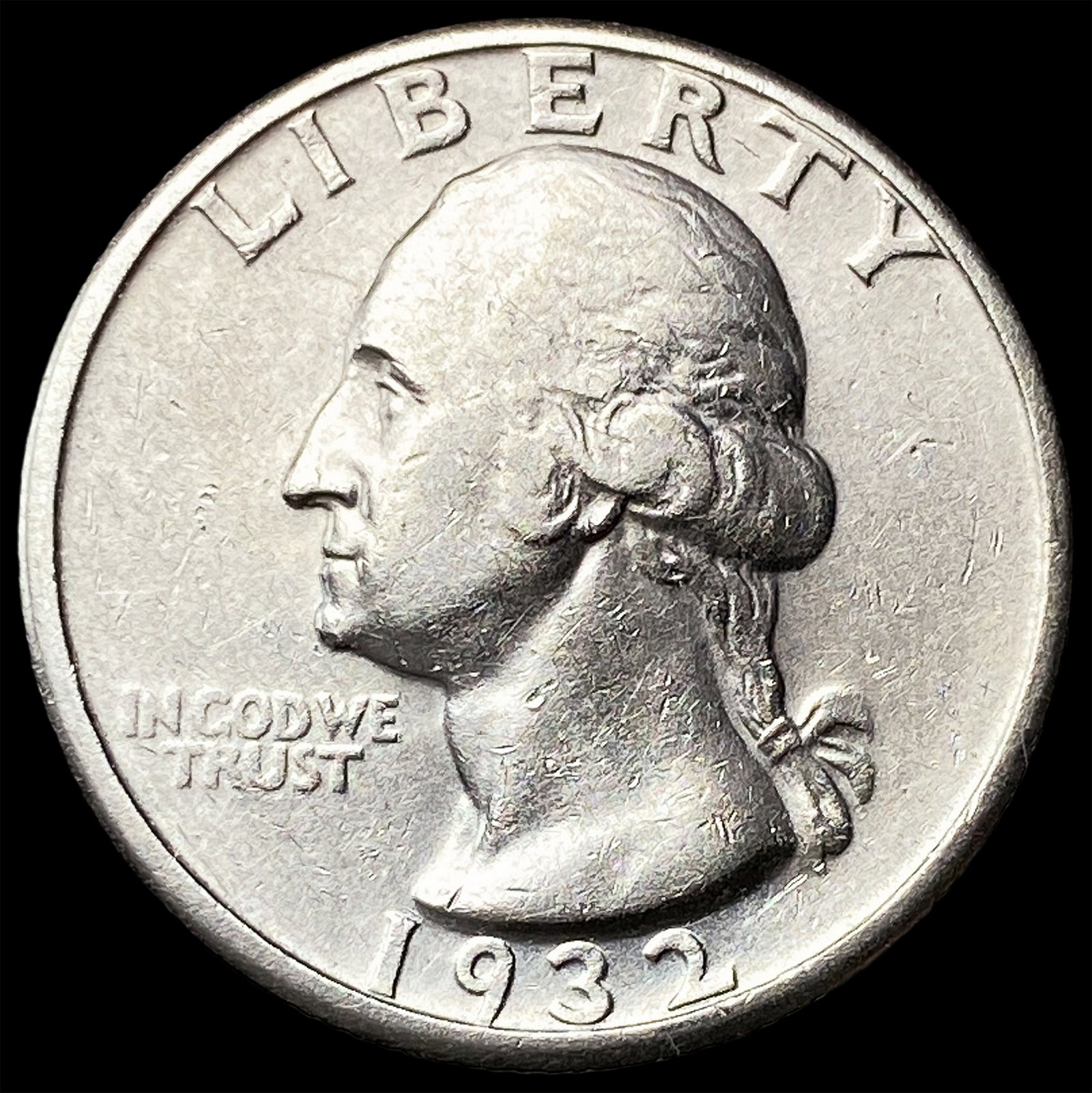 1932-D Silver Washington Quarter CLOSELY UNCIRCULATED (1 of 2)