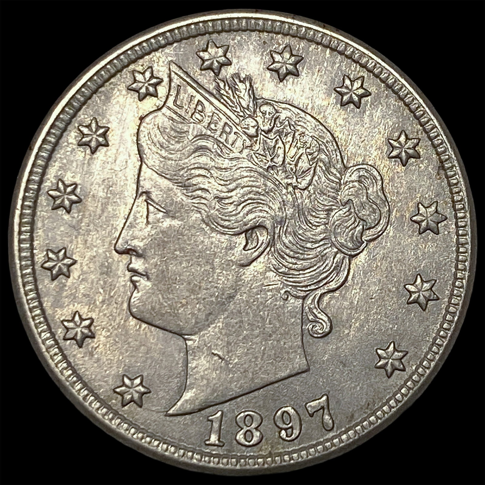 1897 Liberty Head Nickel UNCIRCULATED (1 of 2)