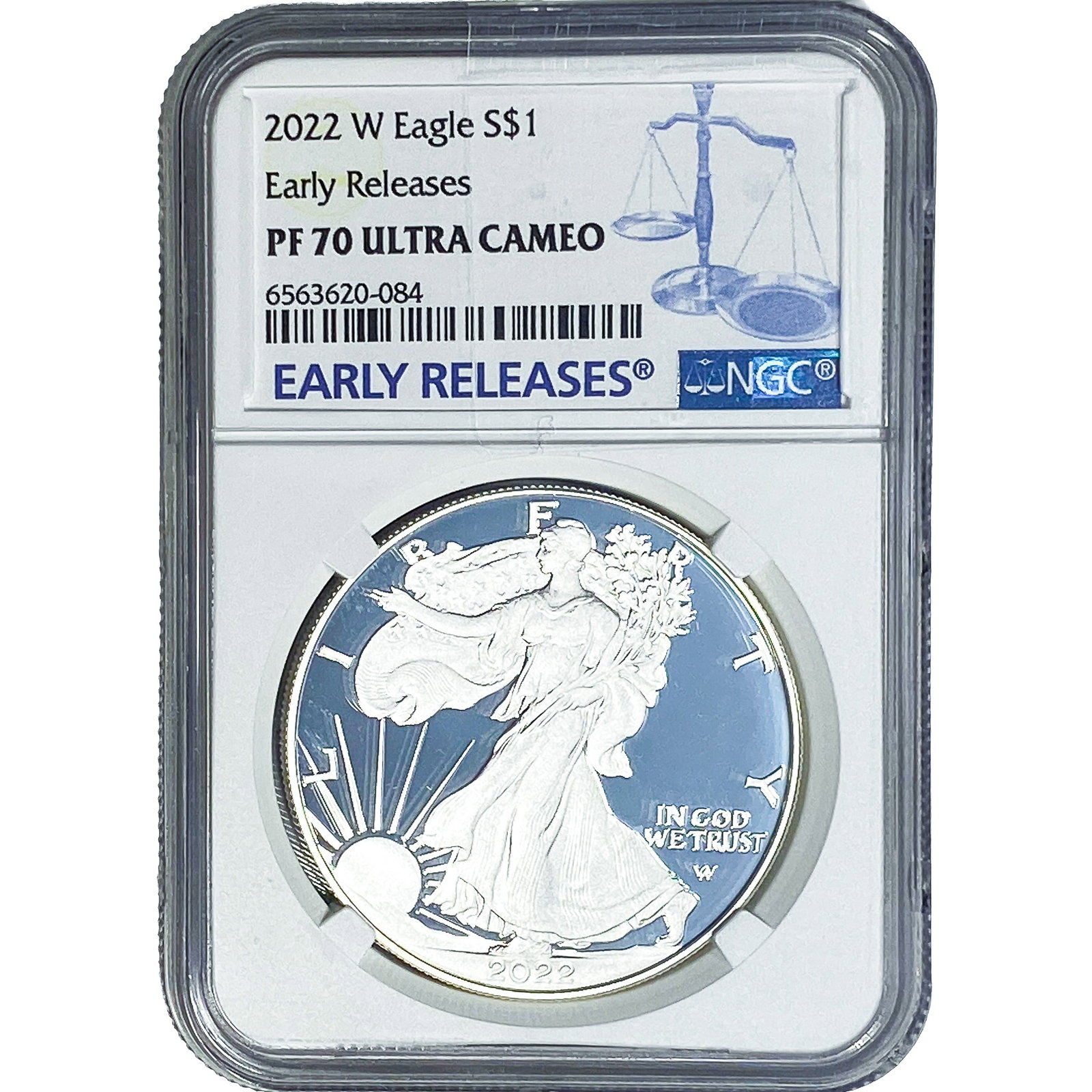 2022-W Silver Eagle NGC PF70 Ultra Cameo (1 of 2)