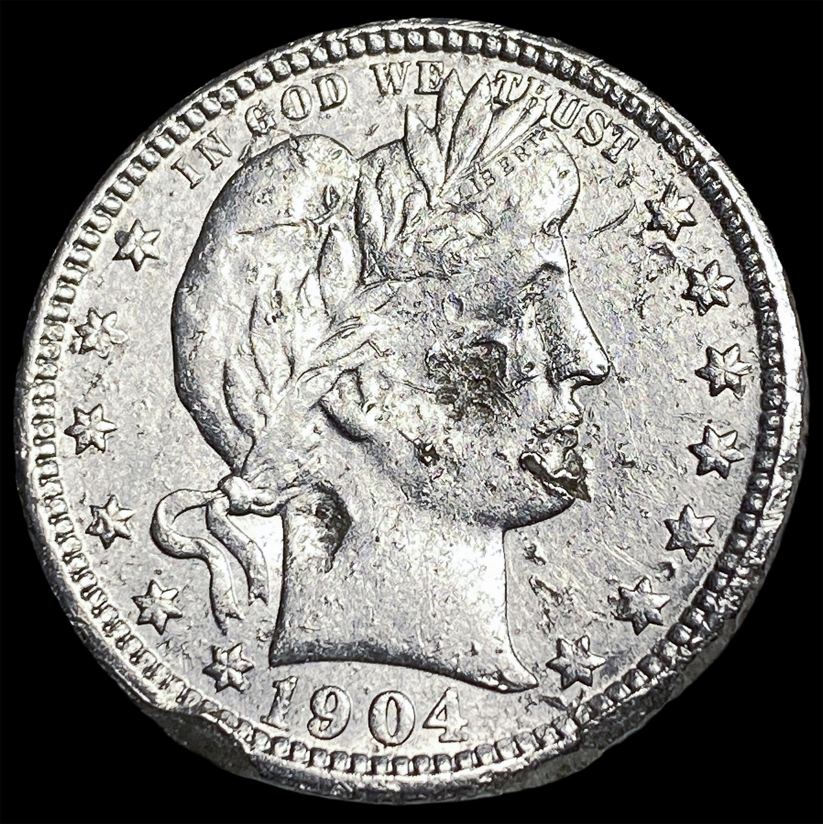 1904 Barber Quarter HIGH GRADE (1 of 2)