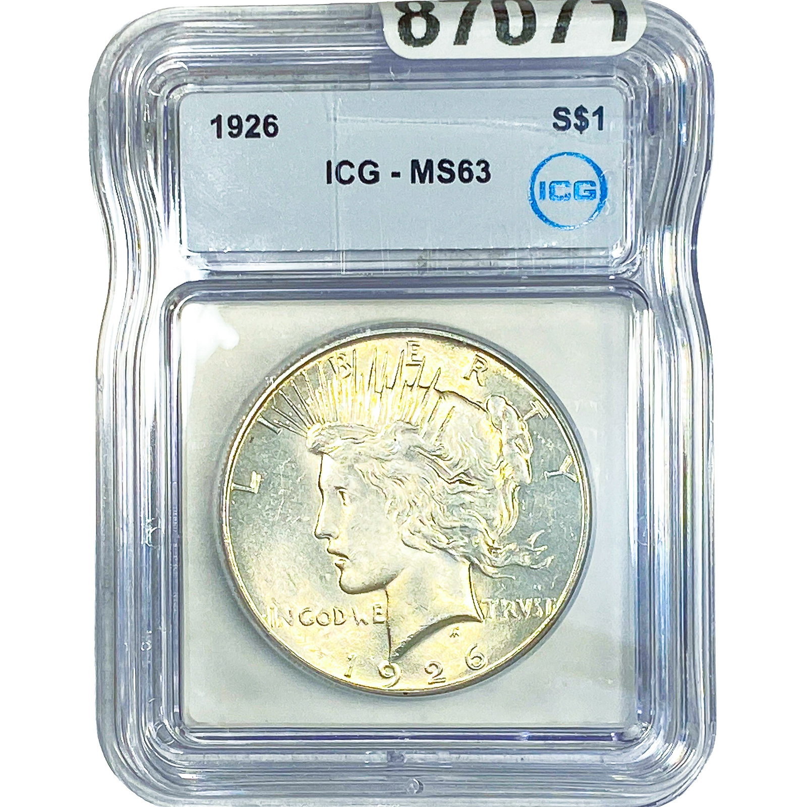 1926 Silver Peace Dollar ICG MS63 (1 of 2)
