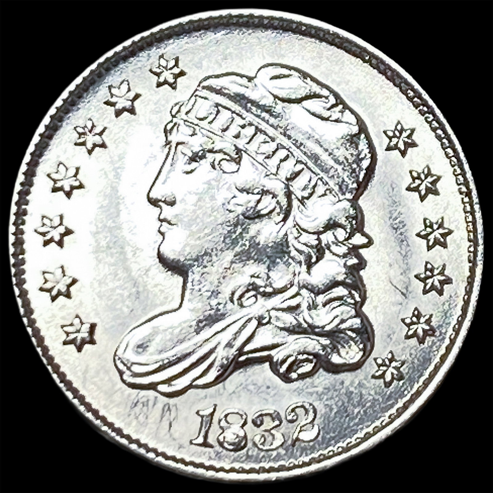1832 Capped Bust Half Dime UNCIRCULATED (1 of 2)