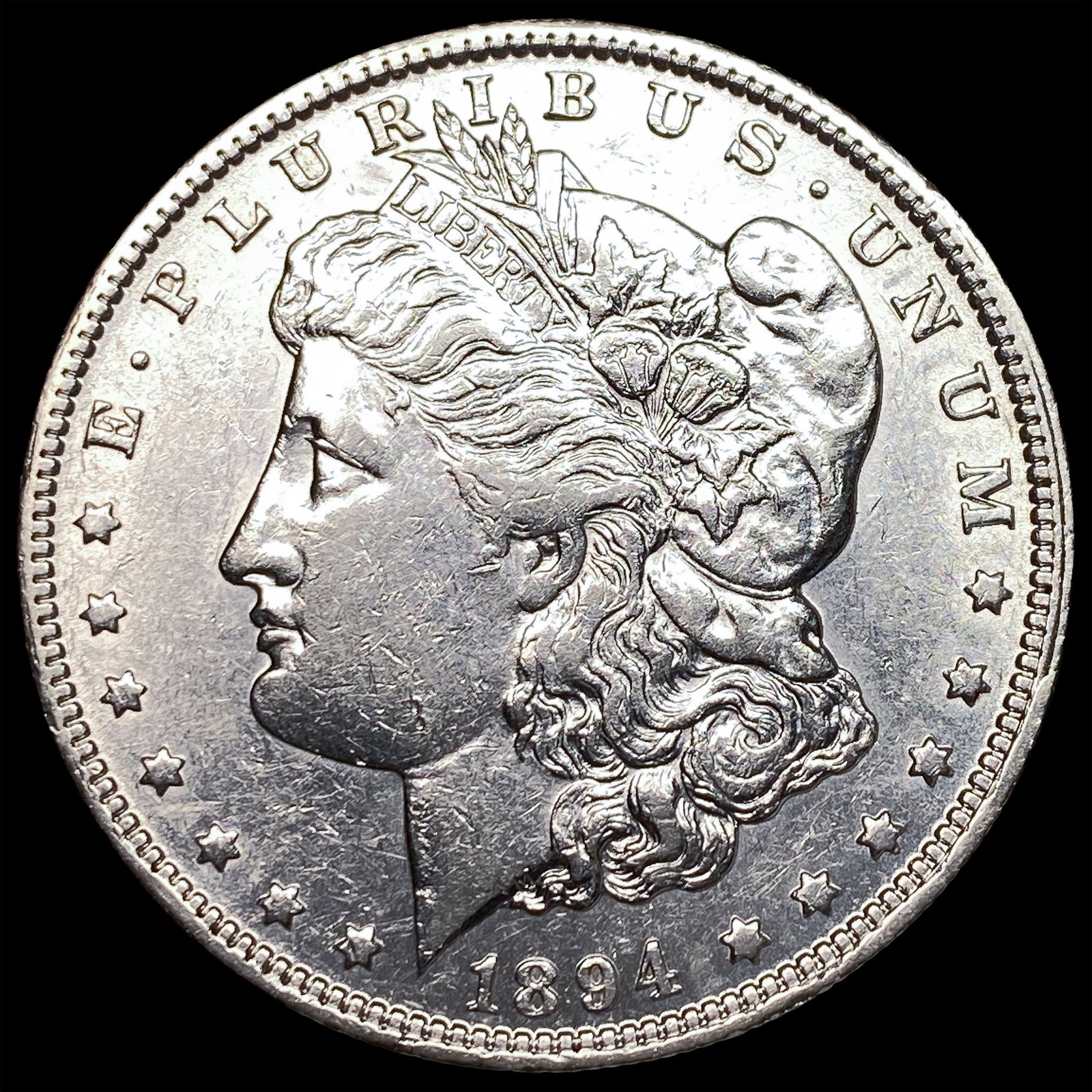 1894-O Silver Morgan Dollar CLOSELY UNCIRCULATED (1 of 2)