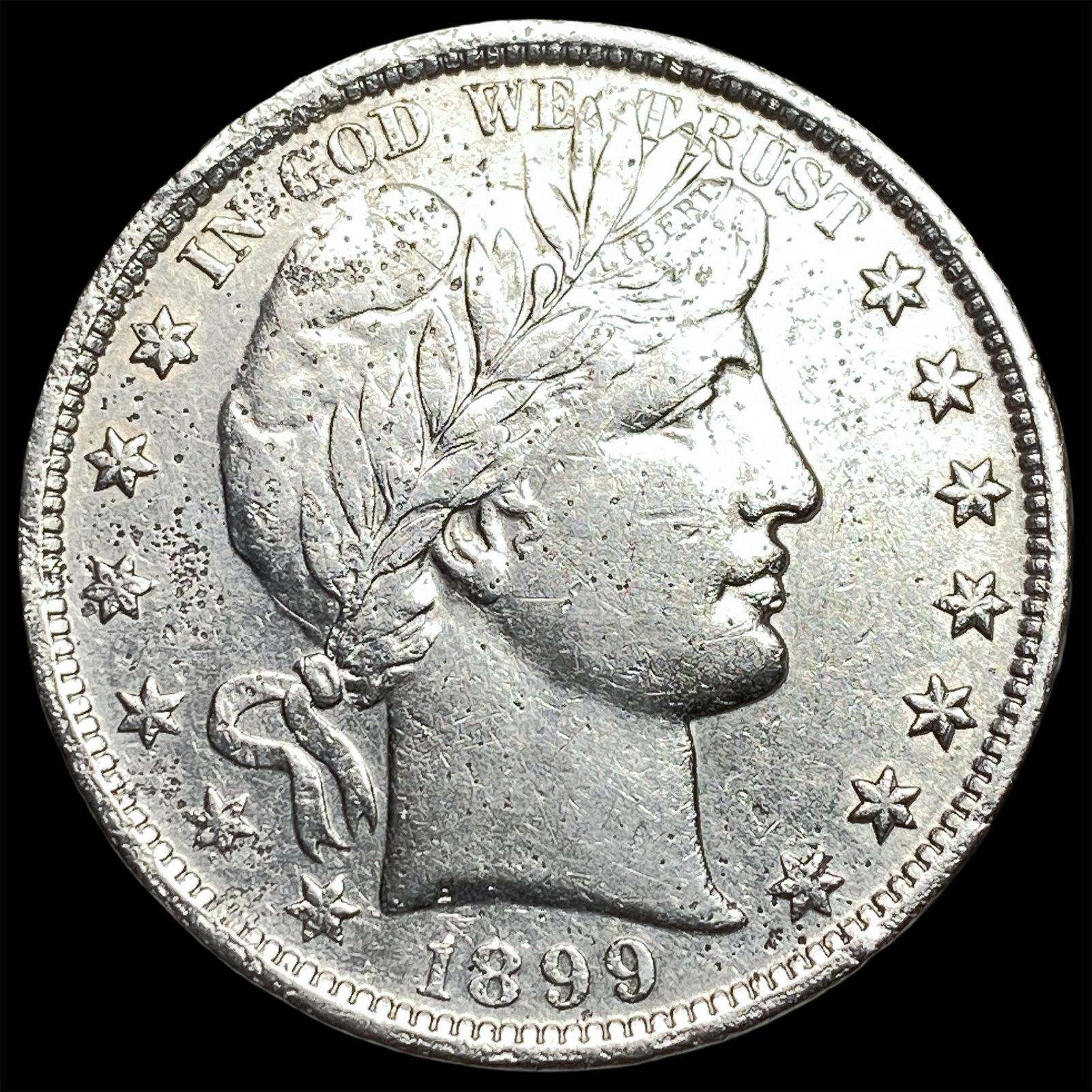 1899 Silver Barber Half Dollar HIGH GRADE (1 of 2)