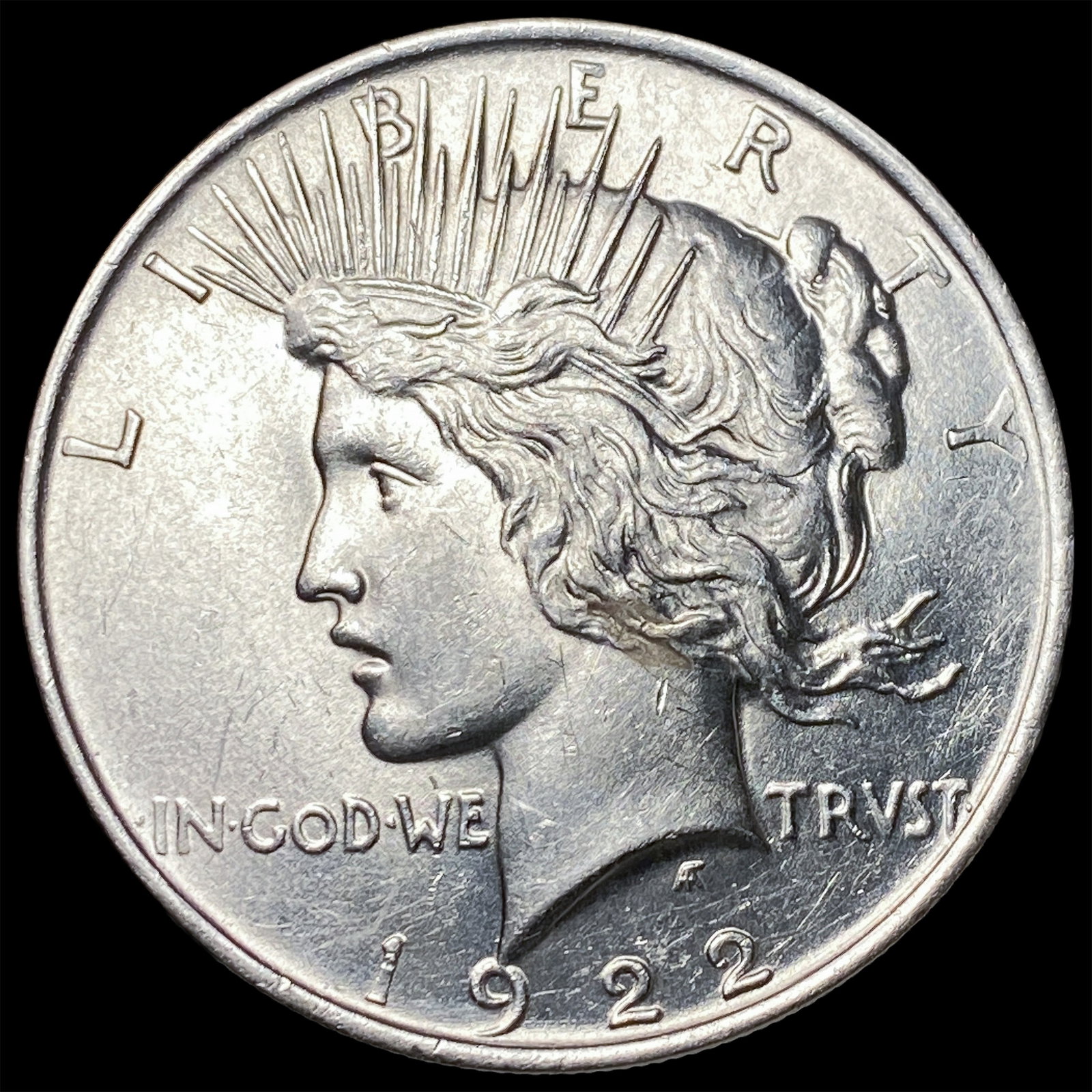 1922 Silver Peace Dollar UNCIRCULATED: 1922 Silver Peace Dollar UNCIRCULATED