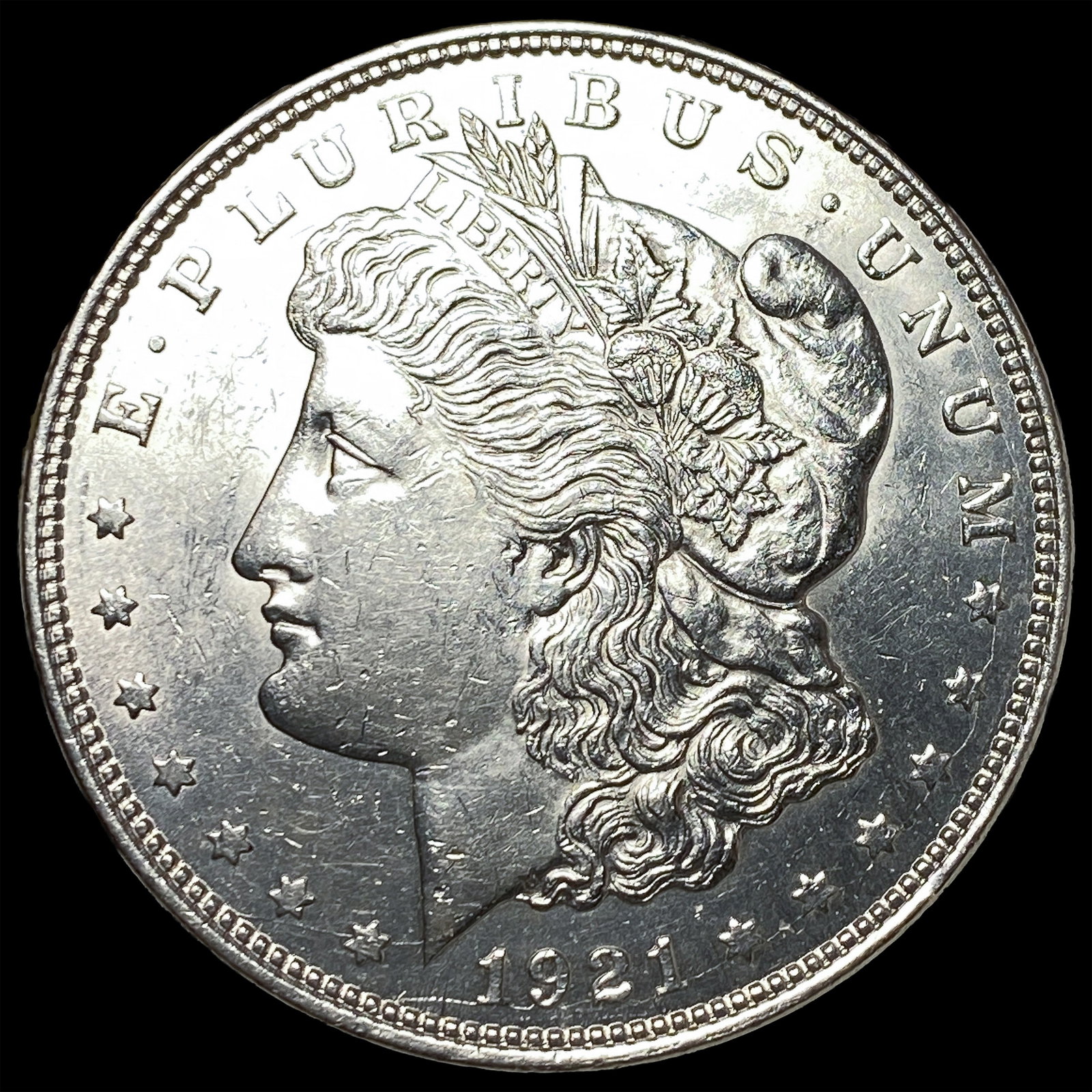 1921 Silver Morgan Dollar UNCIRCULATED: 1921 Silver Morgan Dollar UNCIRCULATED