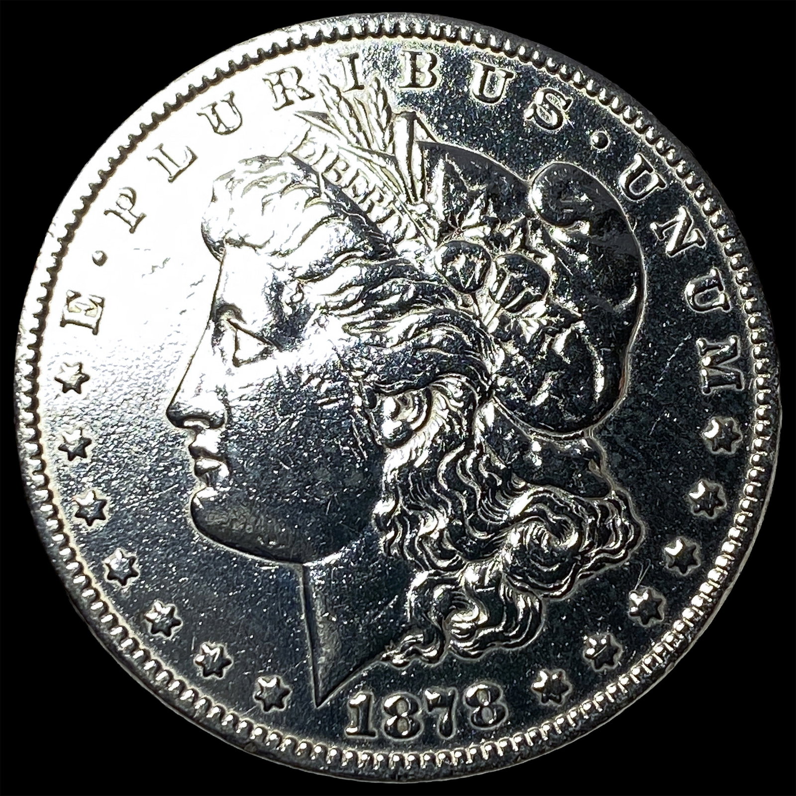 1878-CC Silver Morgan Dollar HIGH GRADE (1 of 2)