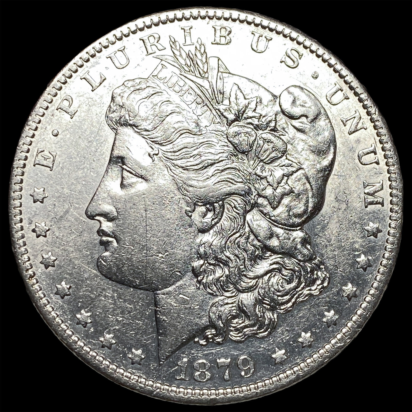 1879-S Silver Morgan Dollar CHOICE AU (1 of 2)